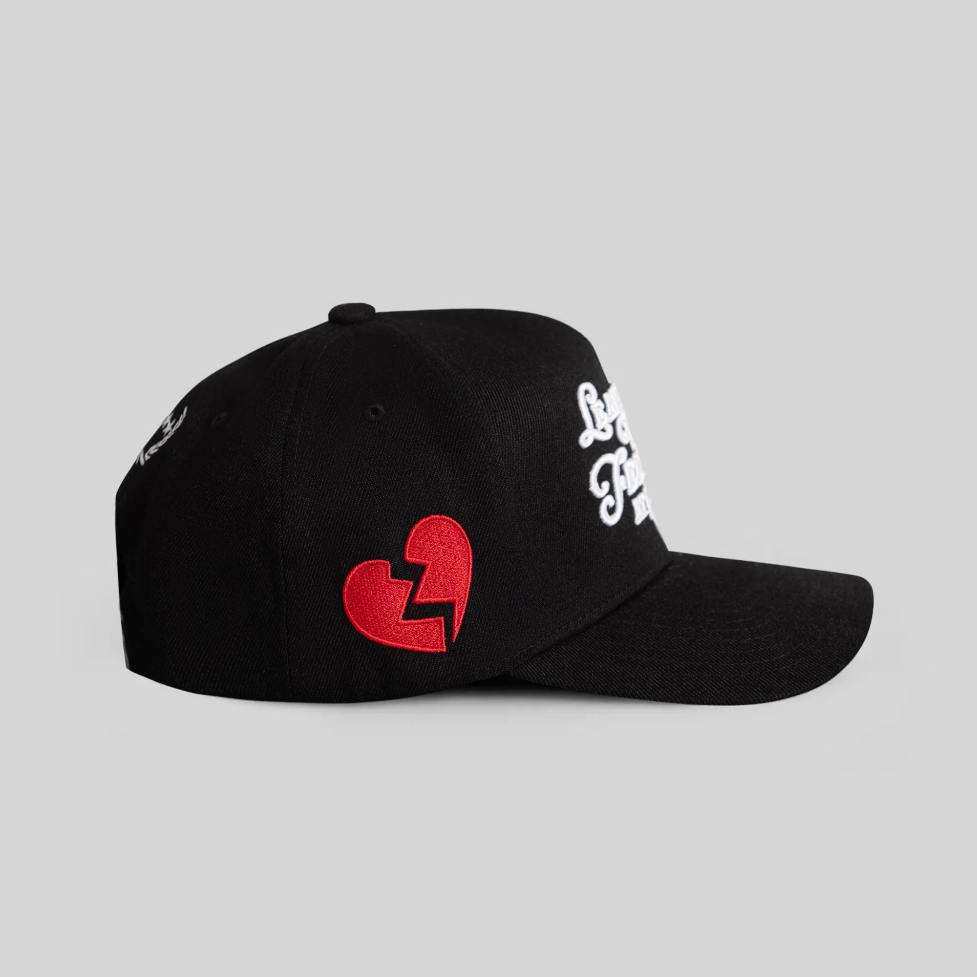 Field Grade LEAVE YOUR FEELINGS BLACK AWOOL TRUCKER - Image 4