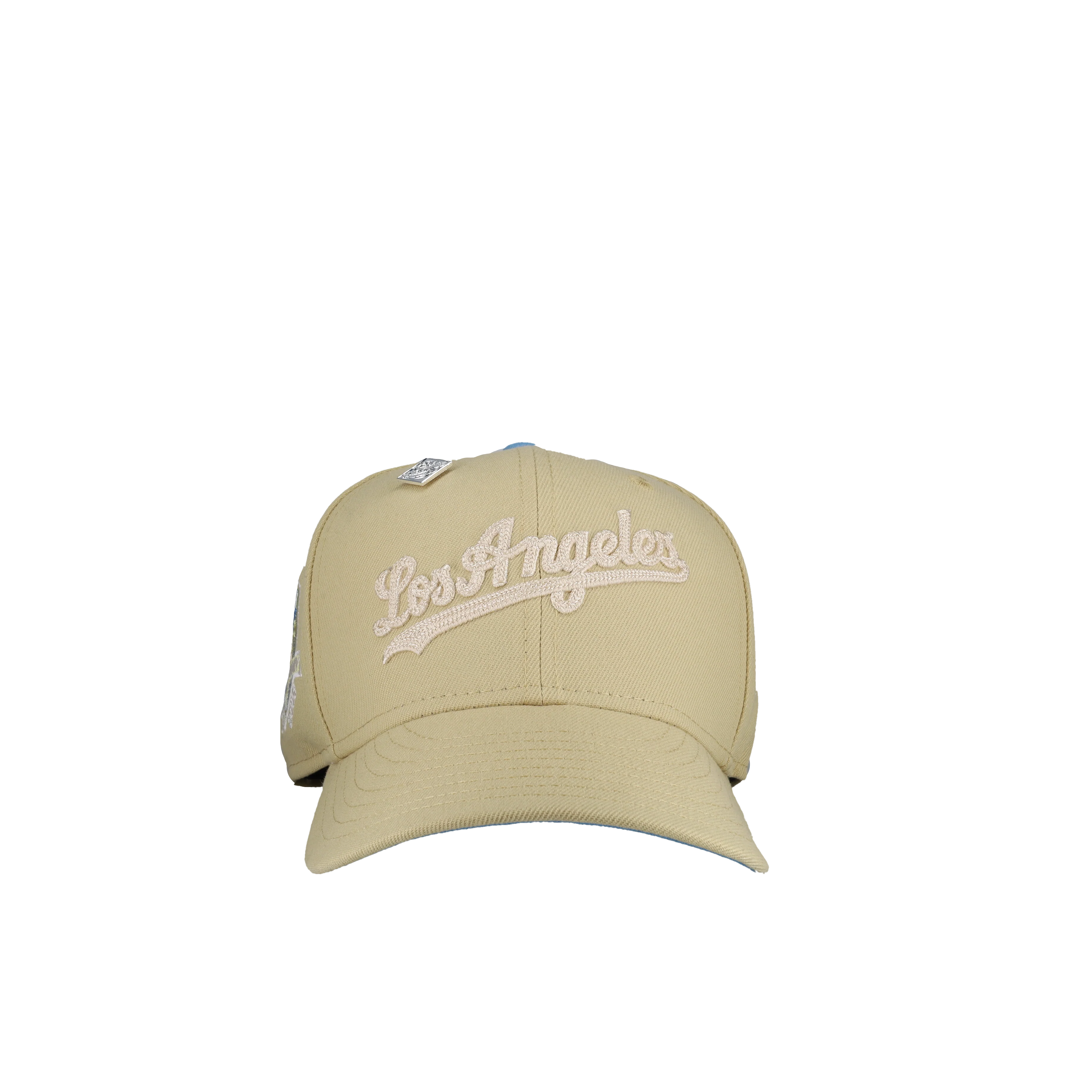 Los Angeles Dodgers 50th Anniversary Vegas Gold 59Fifty Fitted Hat - Image 4