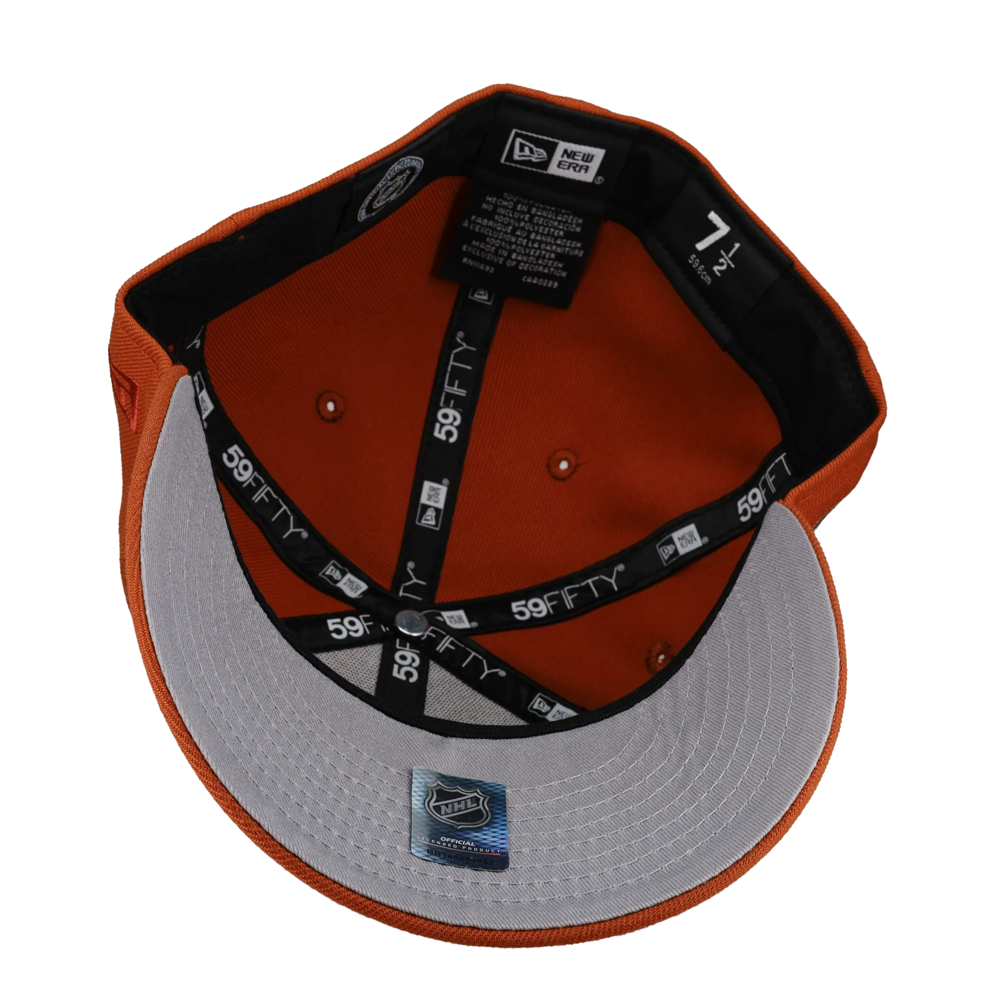 Minnesota Wild 2004 All Star Game Burnt Orange Metallic 59Fifty Fitted Hat - Image 2