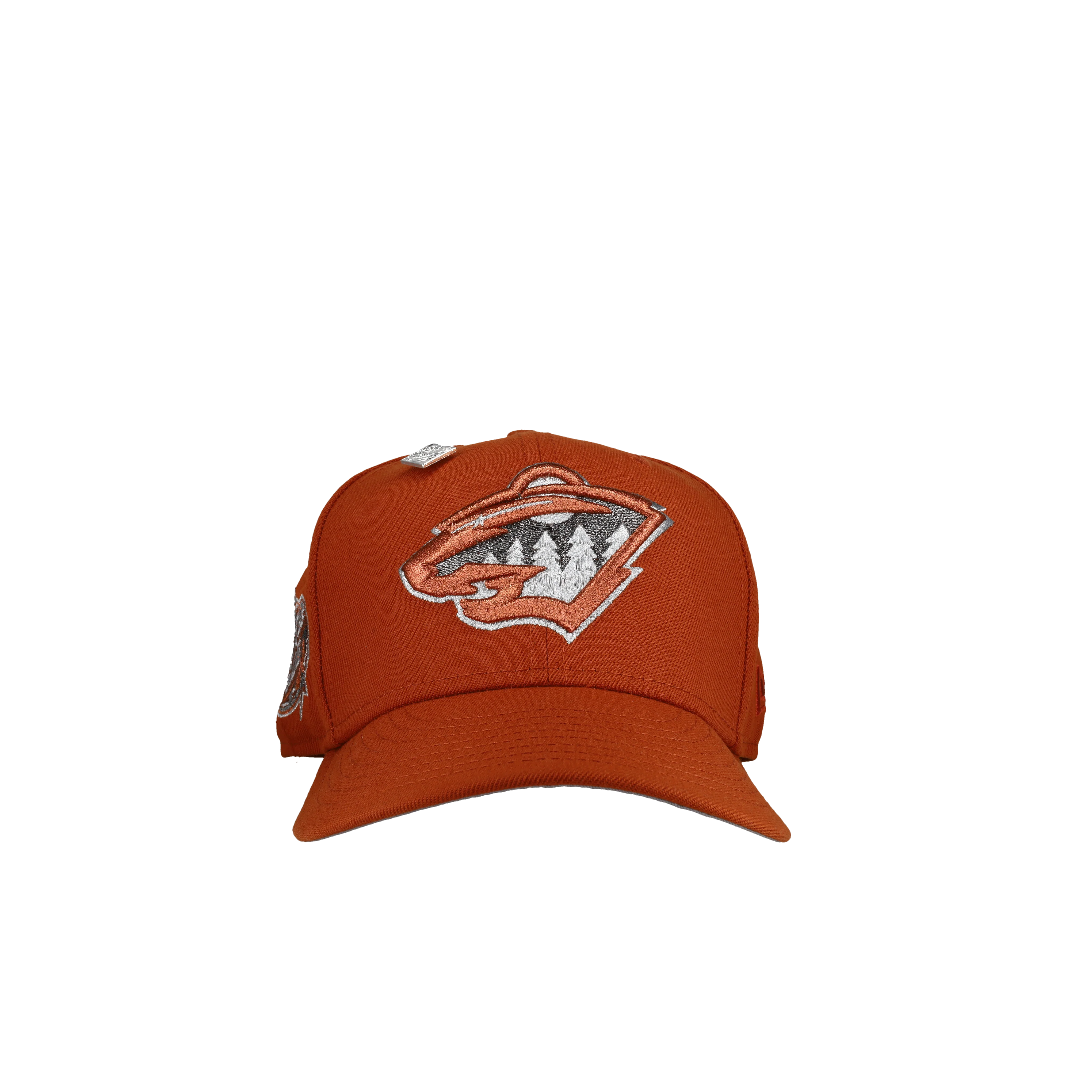 Minnesota Wild 2004 All Star Game Burnt Orange Metallic 59Fifty Fitted Hat - Image 3