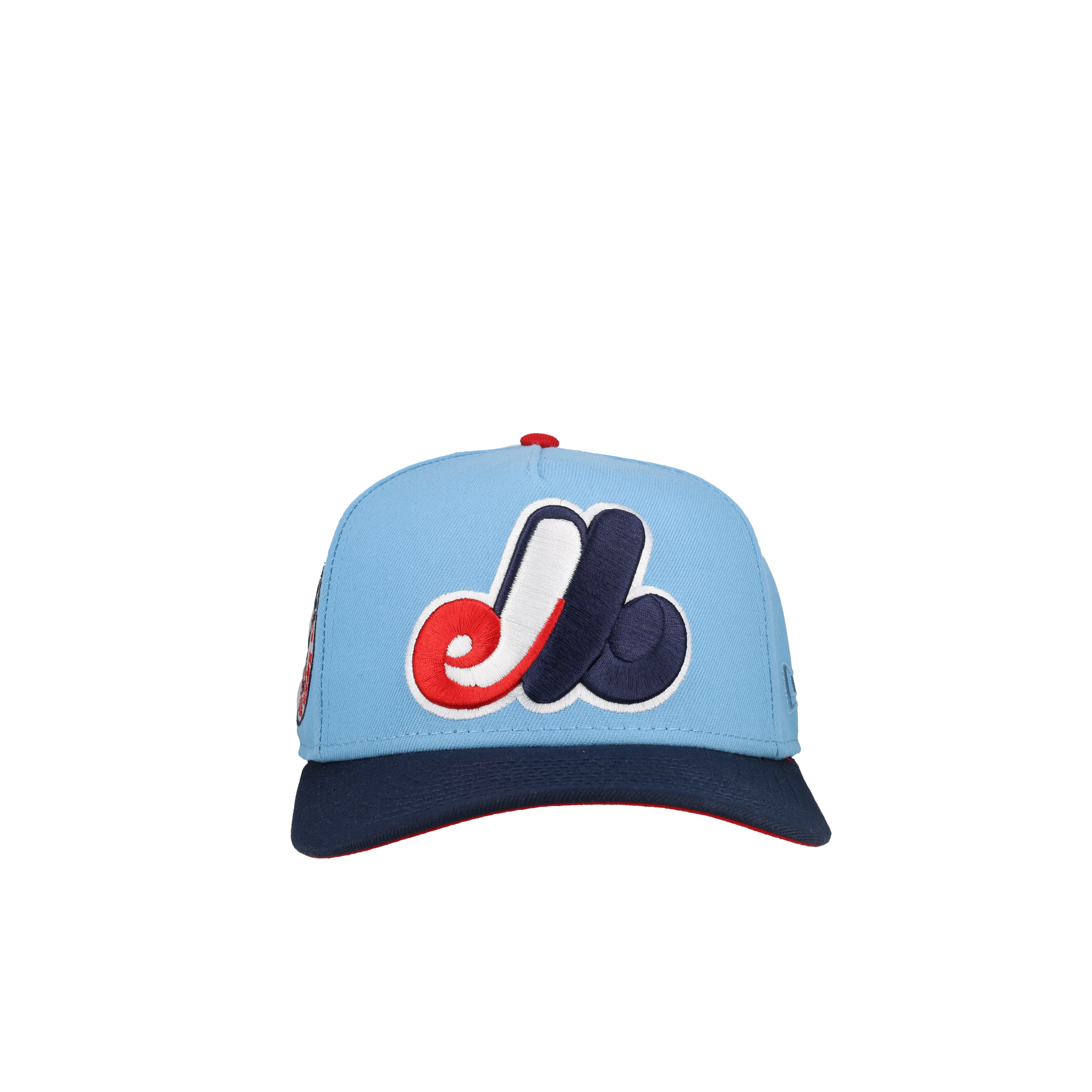 Montreal Expos 1982 All Star Game Two Tone Blue 9Fifty A Frame Snapback Hat - Image 4