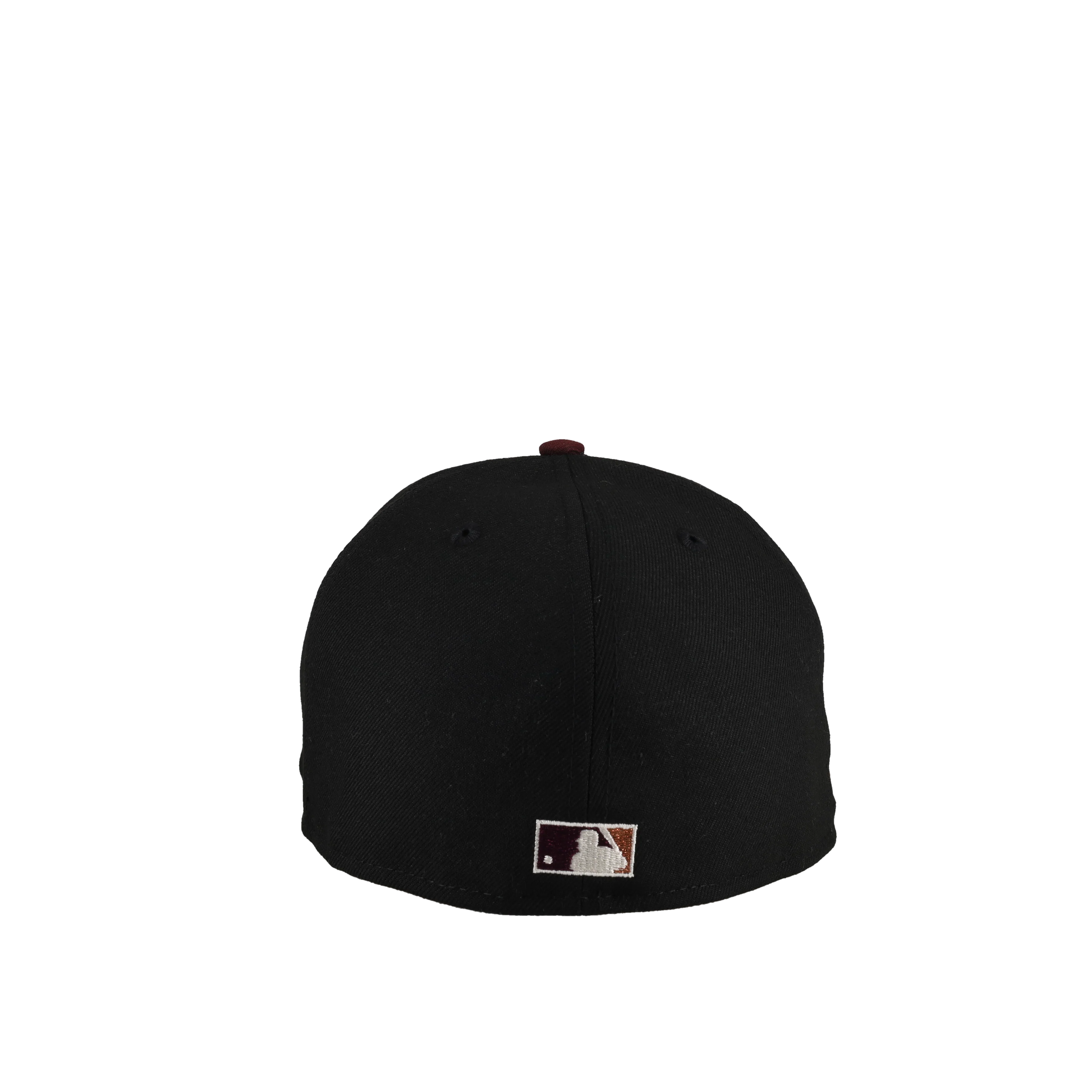 Montreal Expos Black Maroon Script 59Fifty Fitted Hat - Image 6