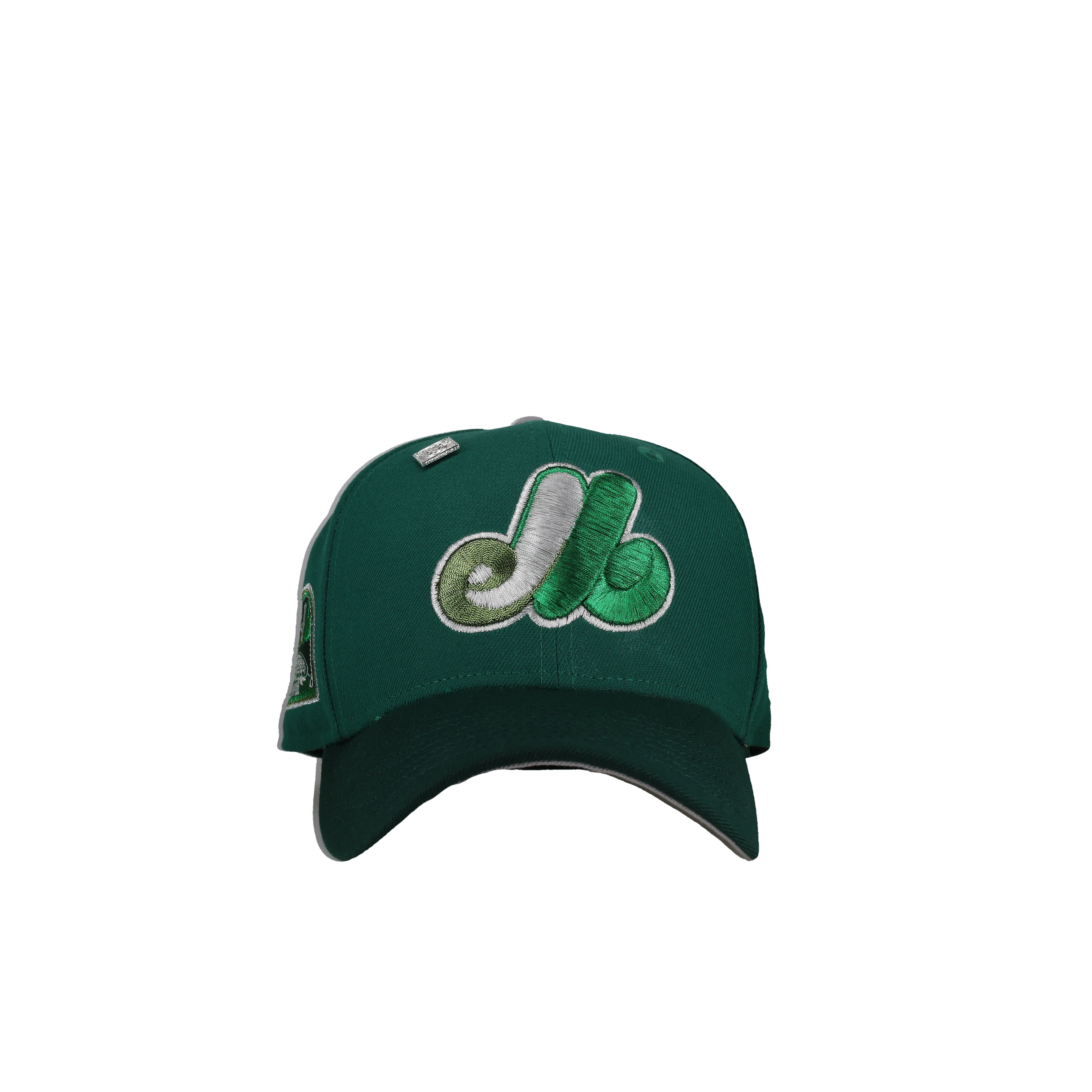 Montreal Expos Olympic Stadium Green Metallic 59Fifty Fitted Hat - Image 4