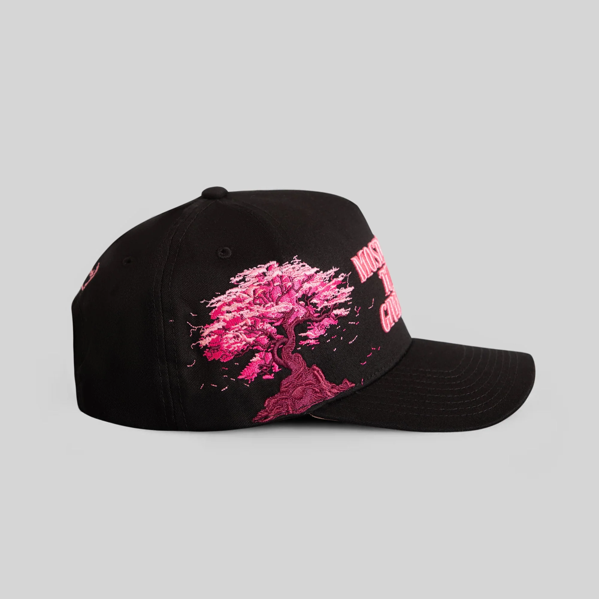 Field Grade  MOST LIKELY CHERRY BLOSSOM BLACK TWILL TRUCKER - Image 4