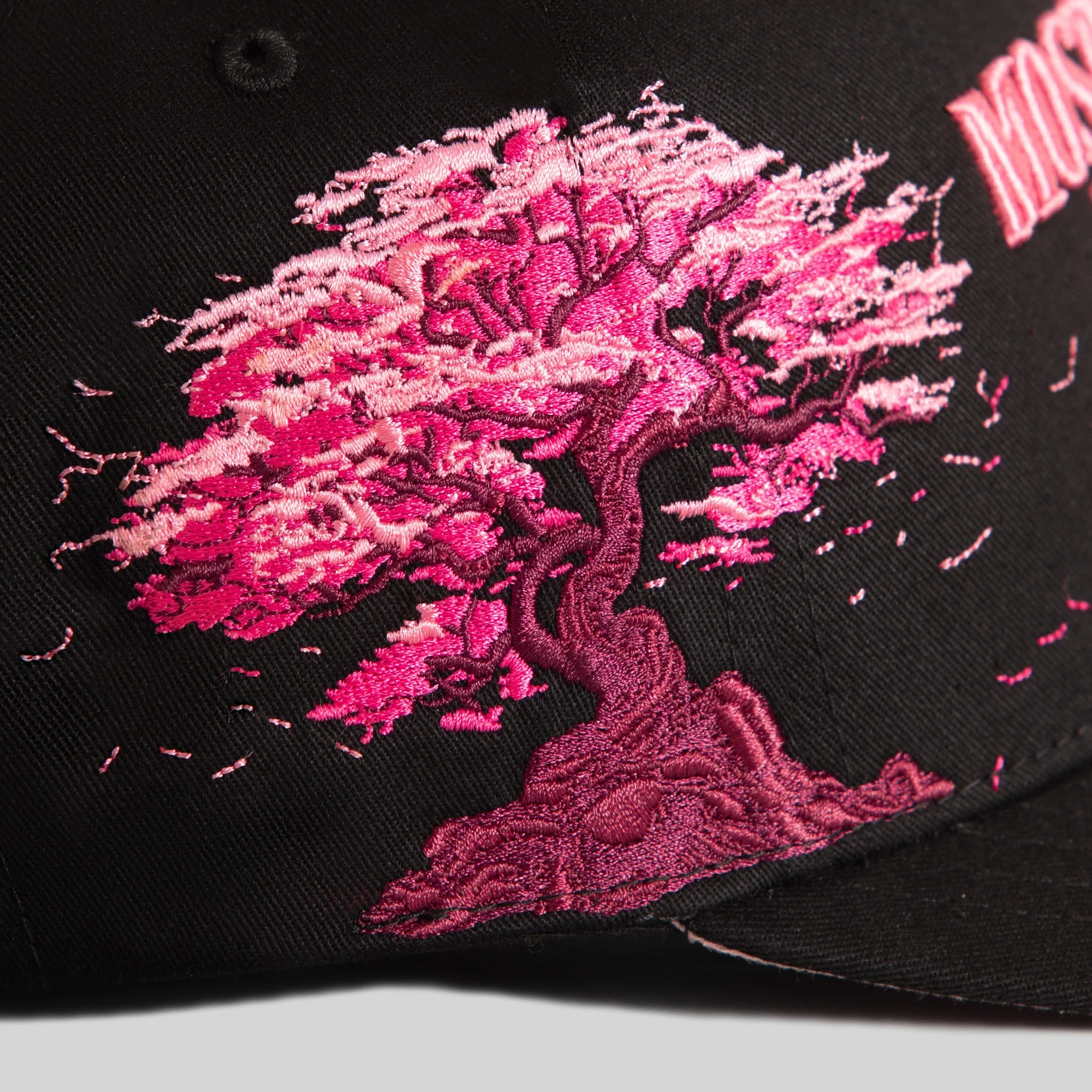 Field Grade  MOST LIKELY CHERRY BLOSSOM BLACK TWILL TRUCKER - Image 5