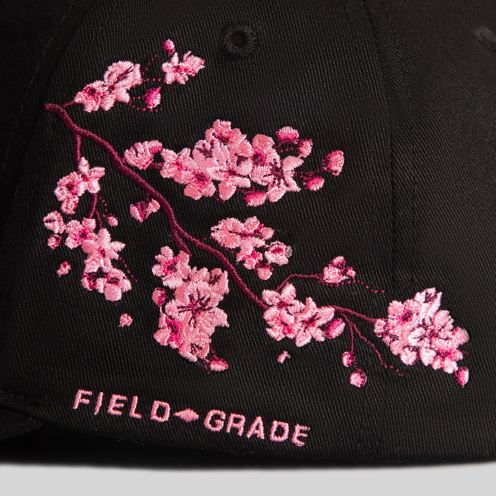 Field Grade  MOST LIKELY CHERRY BLOSSOM BLACK TWILL TRUCKER - Image 7