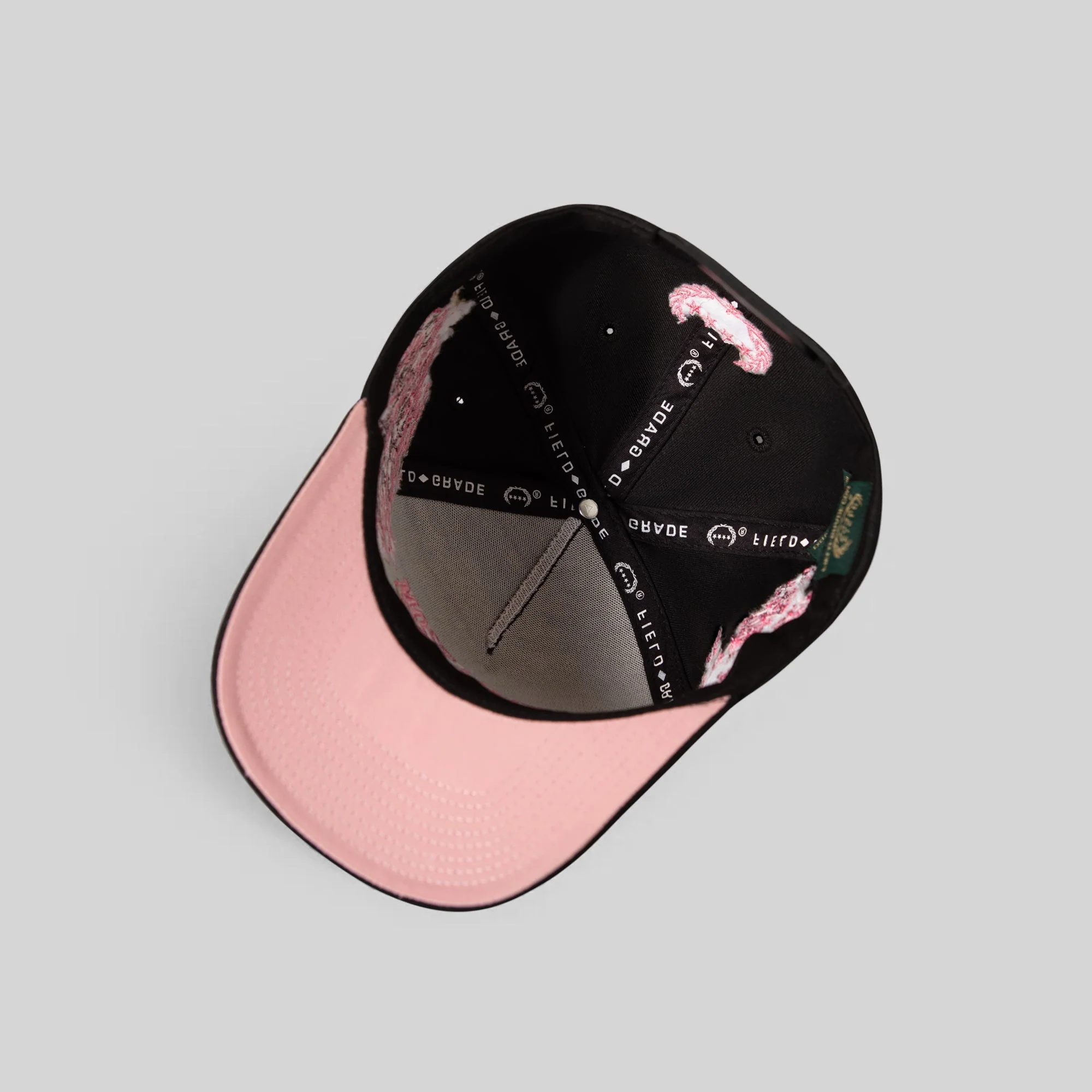 Field Grade  MOST LIKELY CHERRY BLOSSOM BLACK TWILL TRUCKER - Image 9