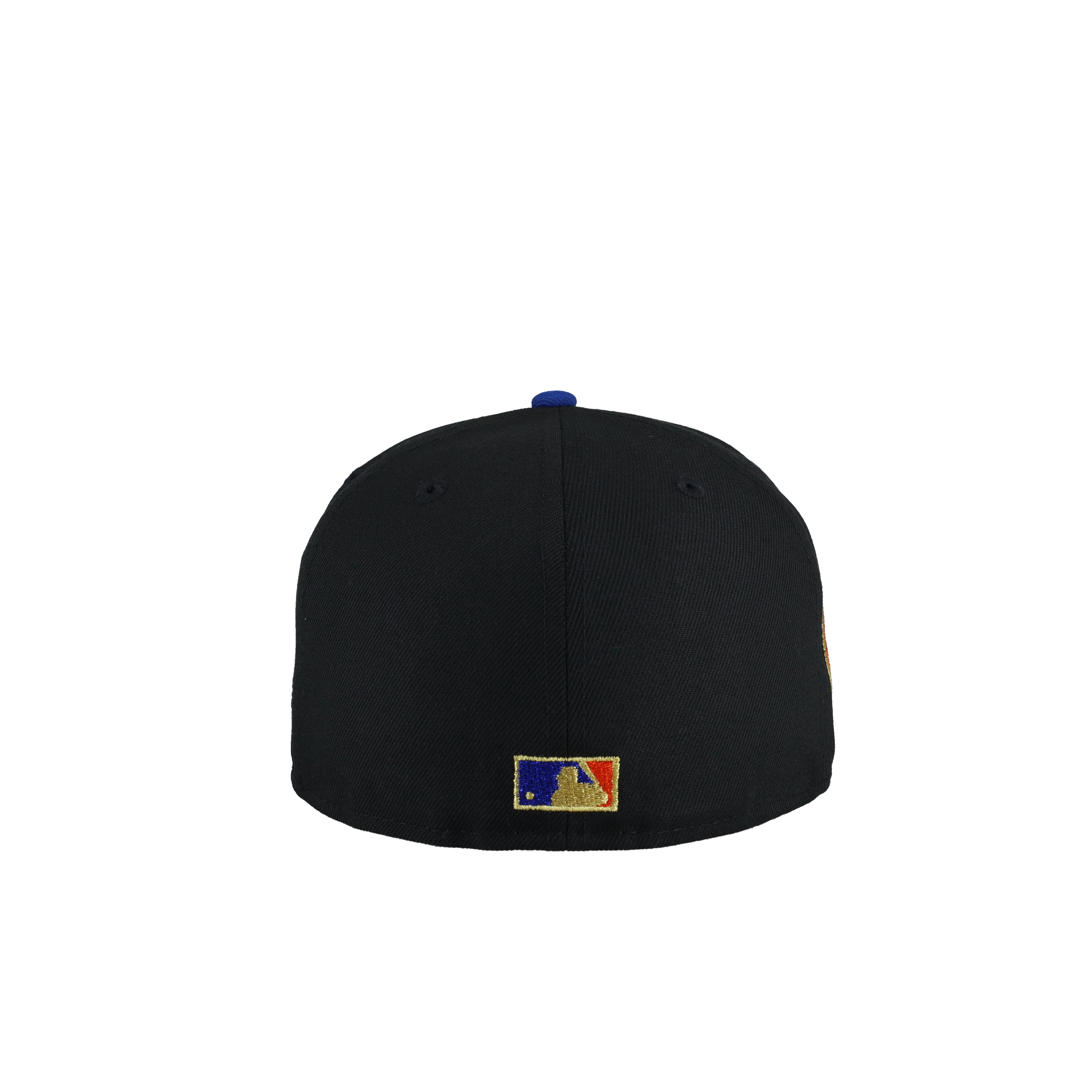 New York Mets 1969 World Series Script Metallic Fitted Hat - Image 6