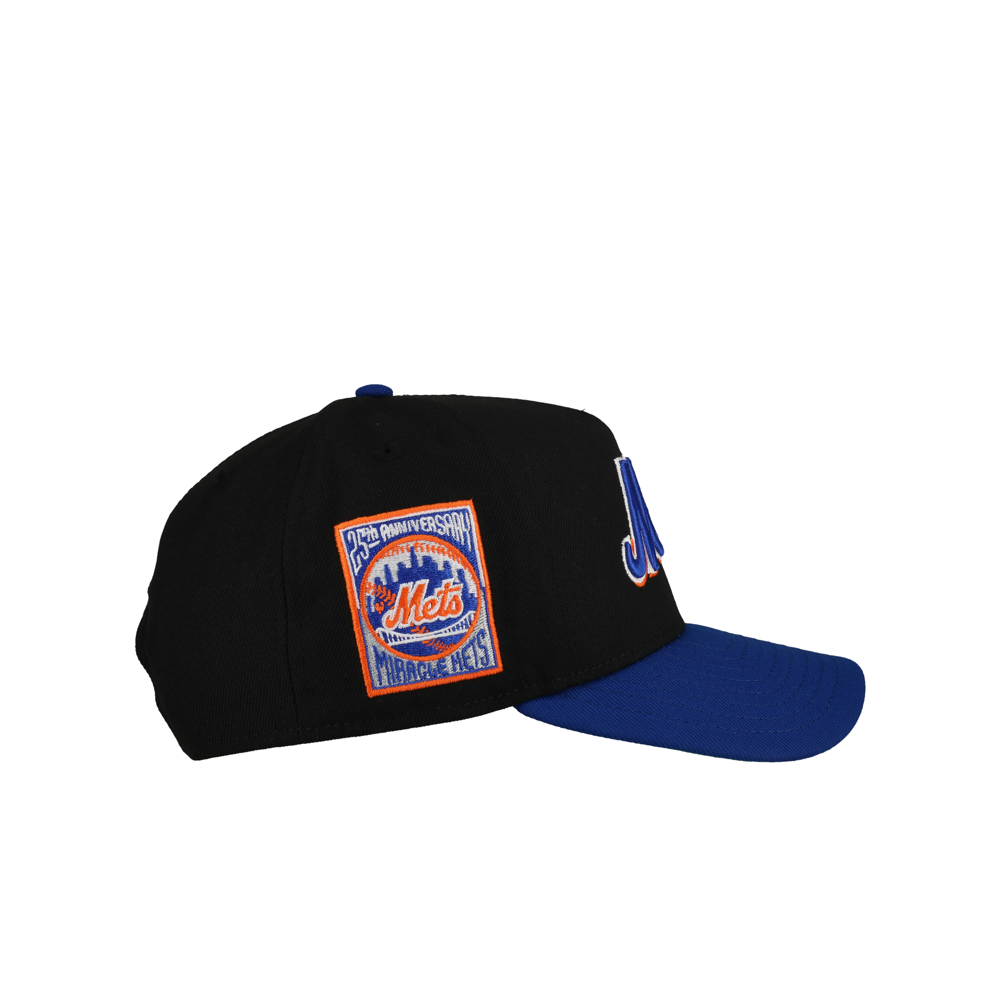 New York Mets 25th Anniveersary 9Fifty A Frame Snapback Hat - Image 2