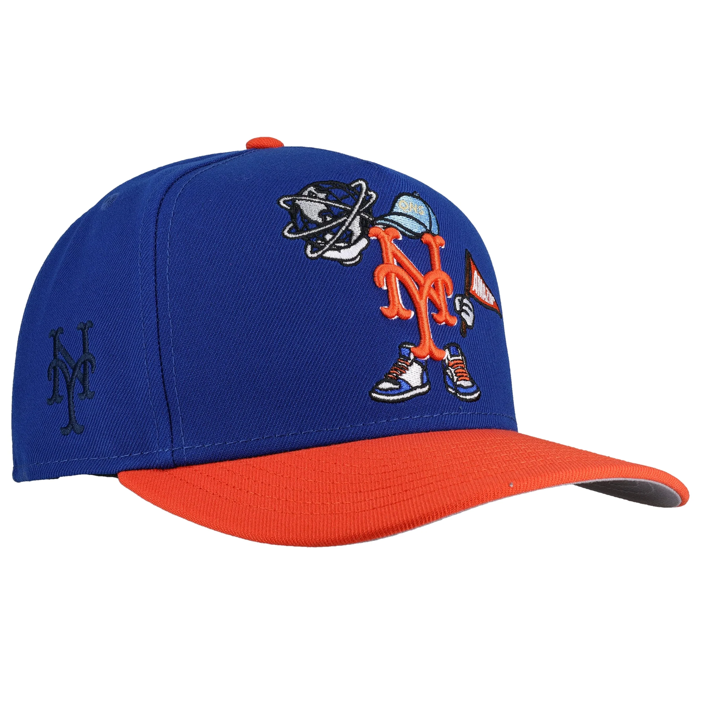 New York Mets Cartoon 9Fifty A Frame Snapback Hat