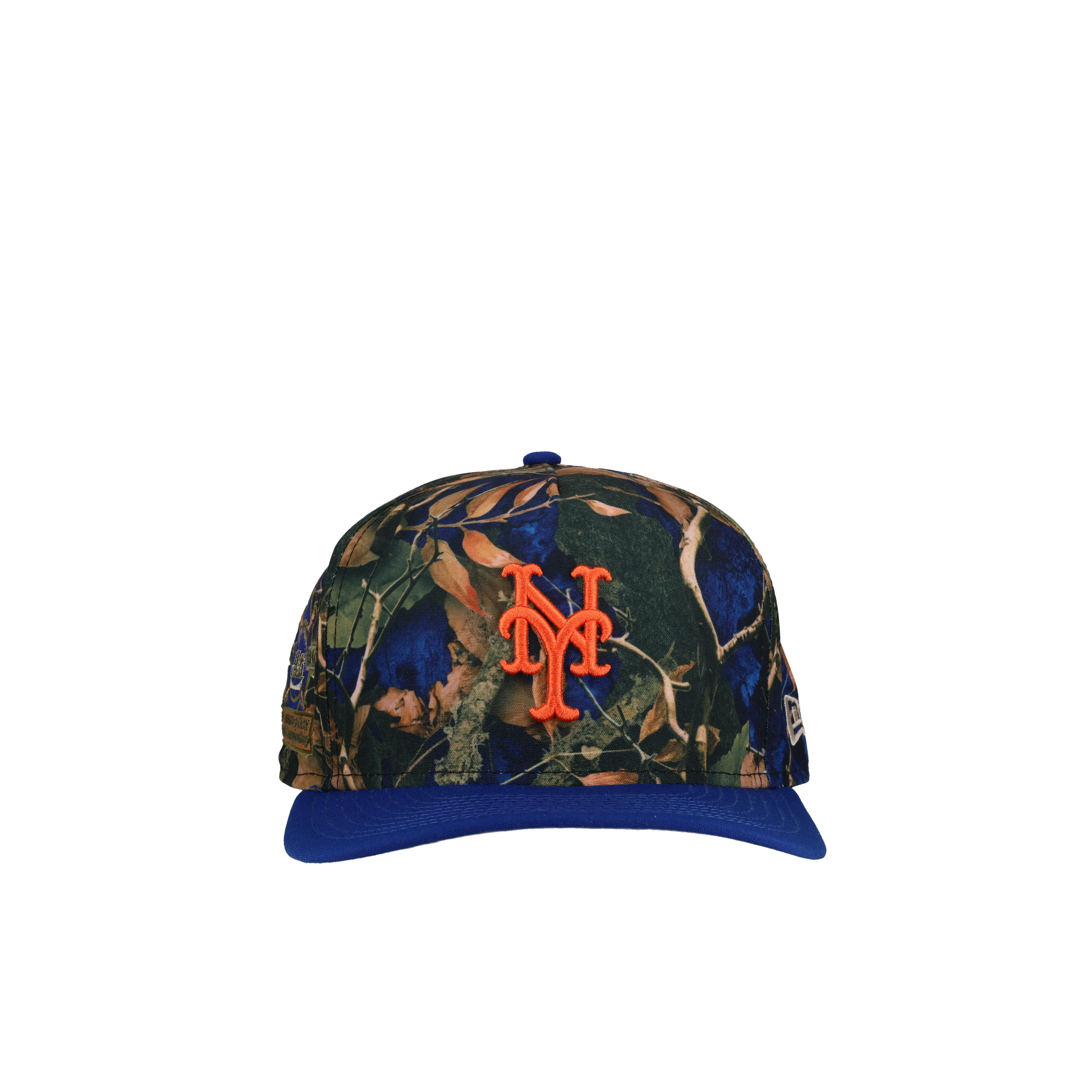 New York Mets Leaves Blue 30th Anniversary 9Fifty A Frame Snapback Hat - Image 4