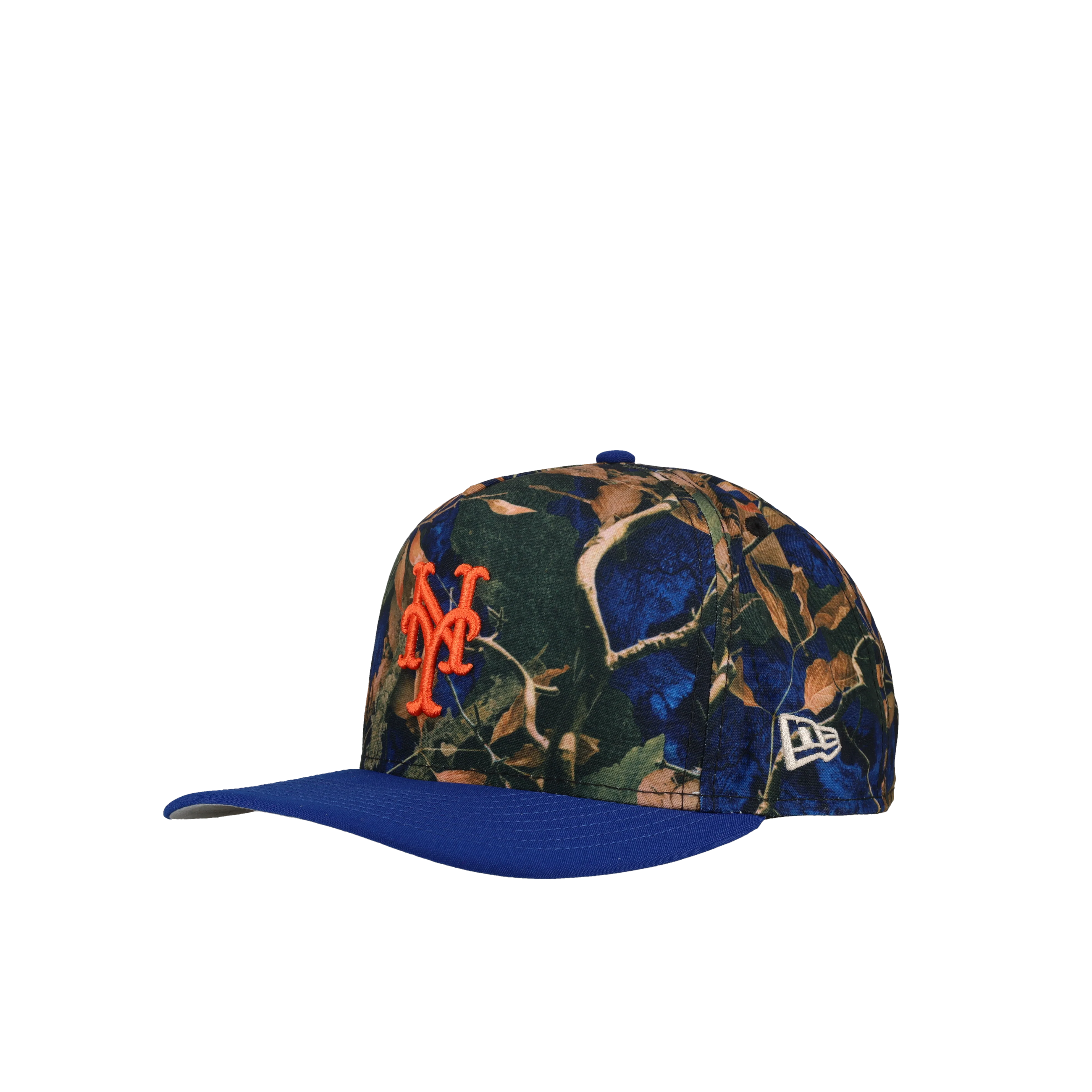 New York Mets Leaves Blue 30th Anniversary 9Fifty A Frame Snapback Hat - Image 5