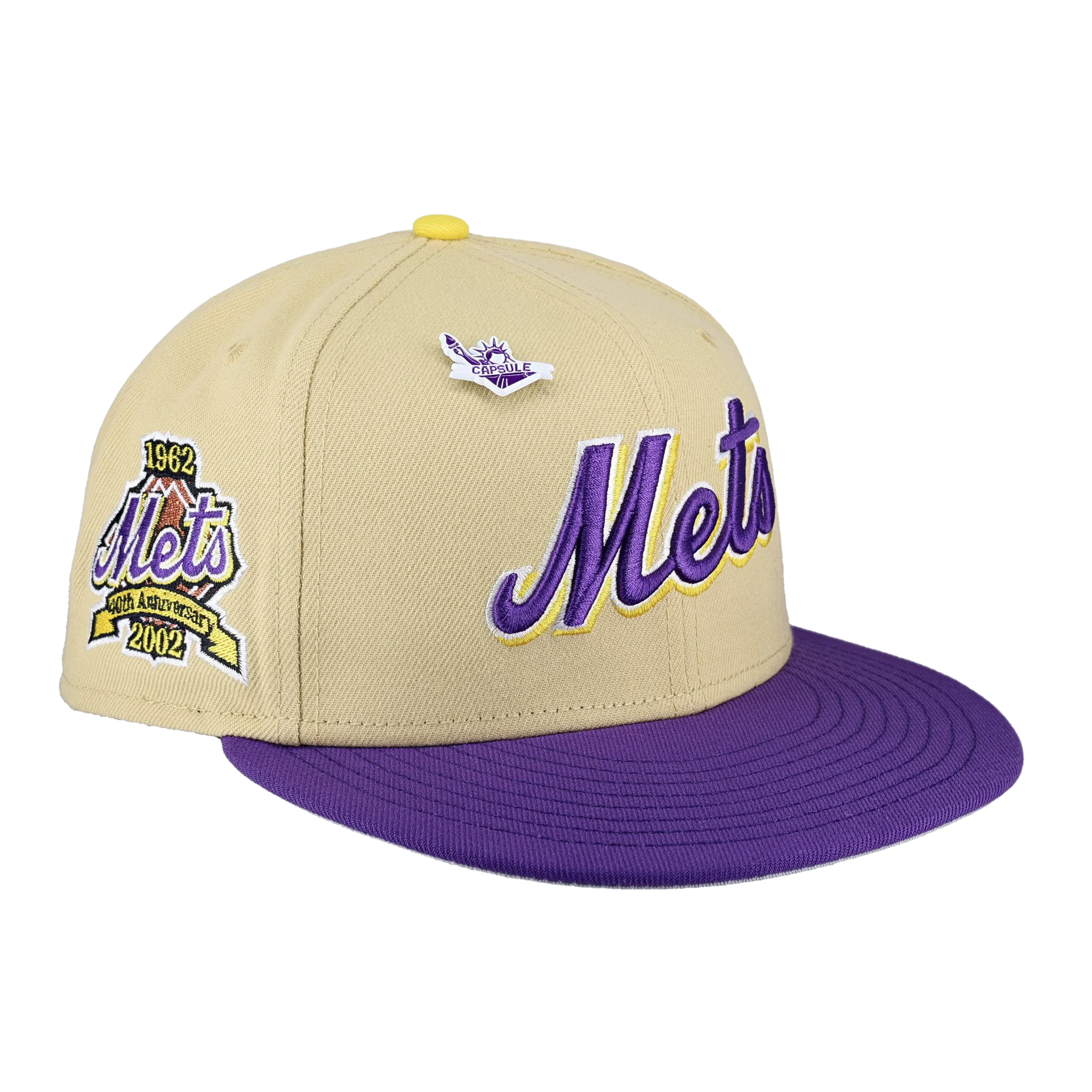 New York Mets Liberty Collection 40th Anniversary Patch 59Fifty Fitted Hat