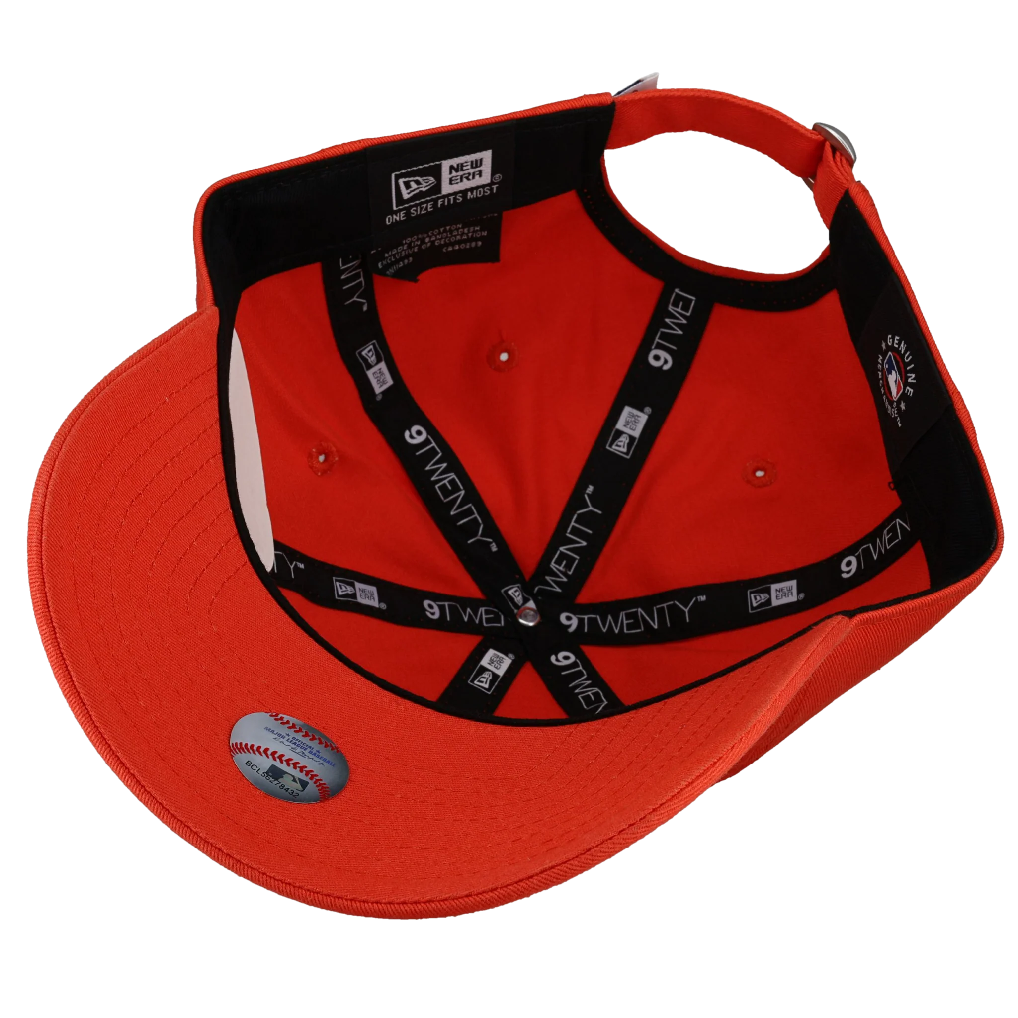 New York Mets New Era 9Twenty Royal/Orange (Orange Brim) - Image 2