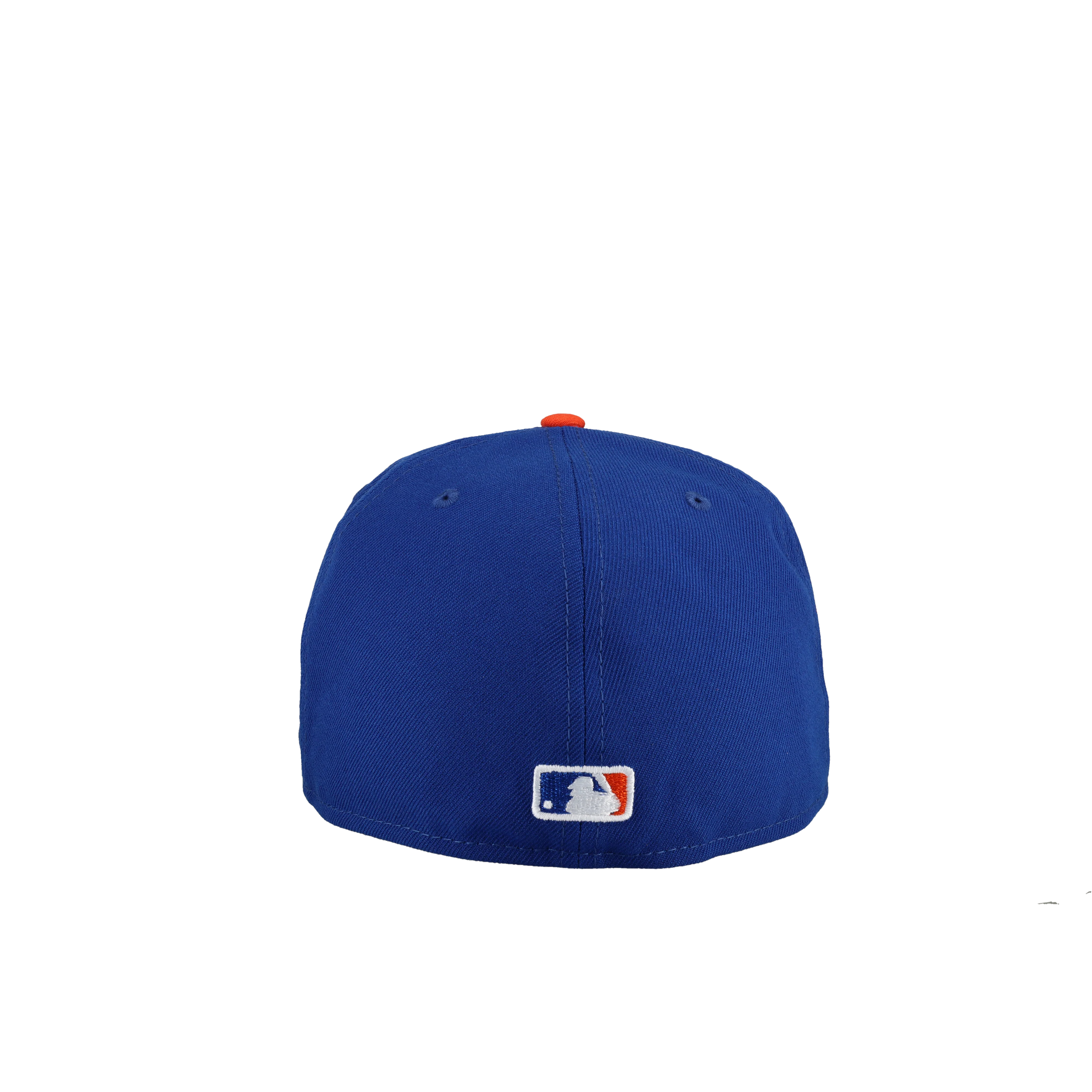 New York Mets Subway Series 25th Anniversary Blue Metallic 59Fifty Fitted Hat - Image 4