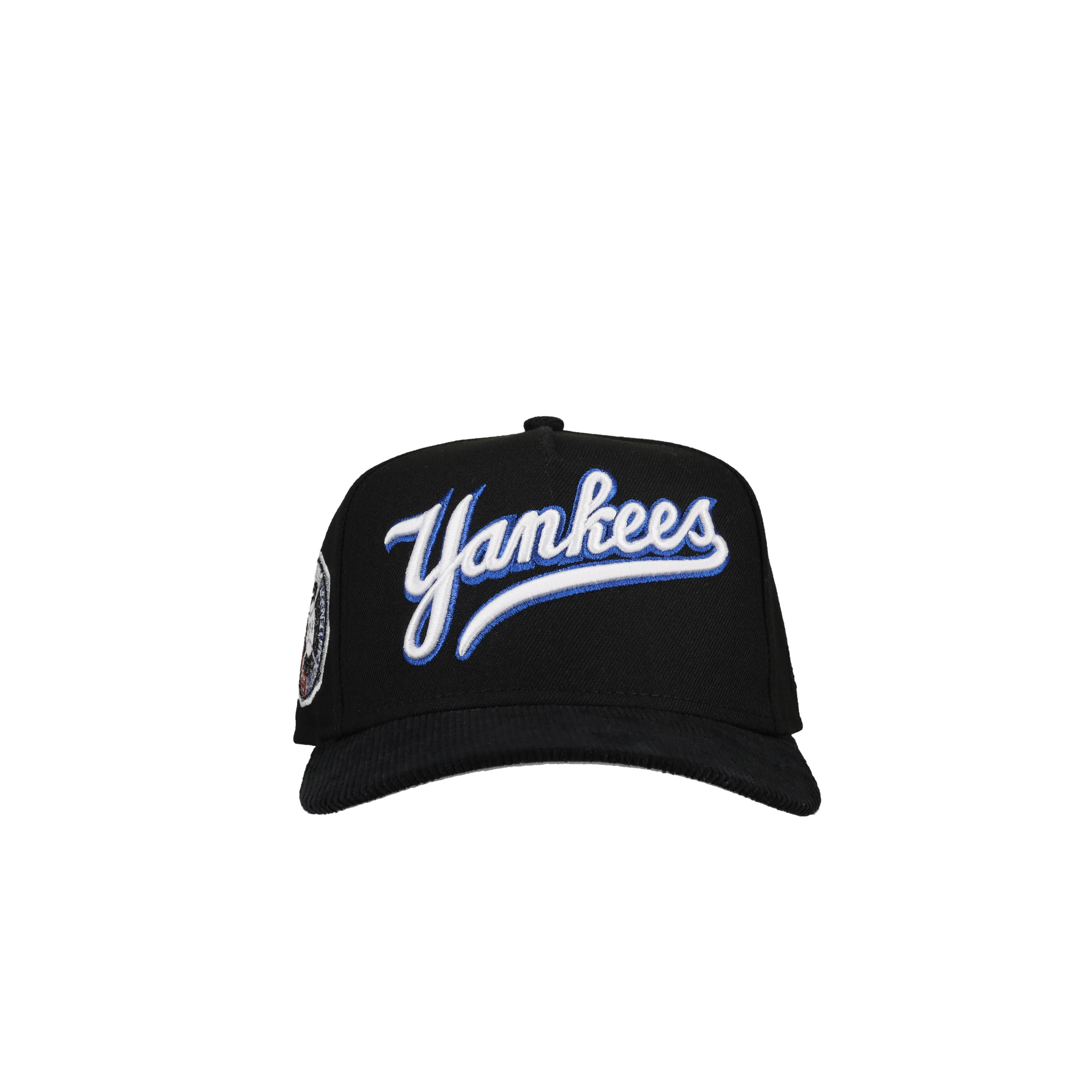 Capsule Hats - New York Yankees 1928 WS New Era 9Fifty A Frame Snapback Hat (Black/Cord) - Image 4
