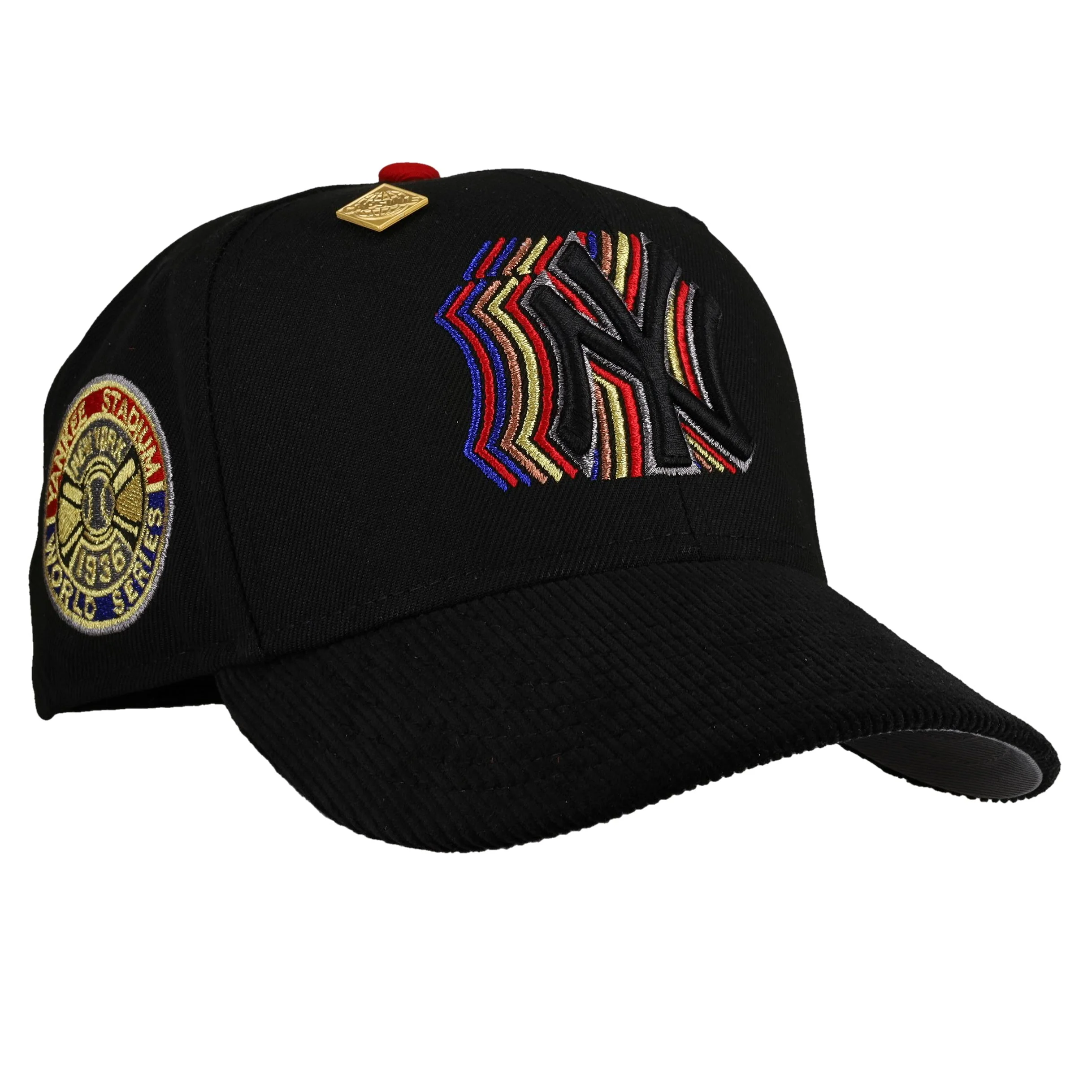 New York Yankees 1936 World Series Trippy Corduroy 59Fifty Fitted Hat