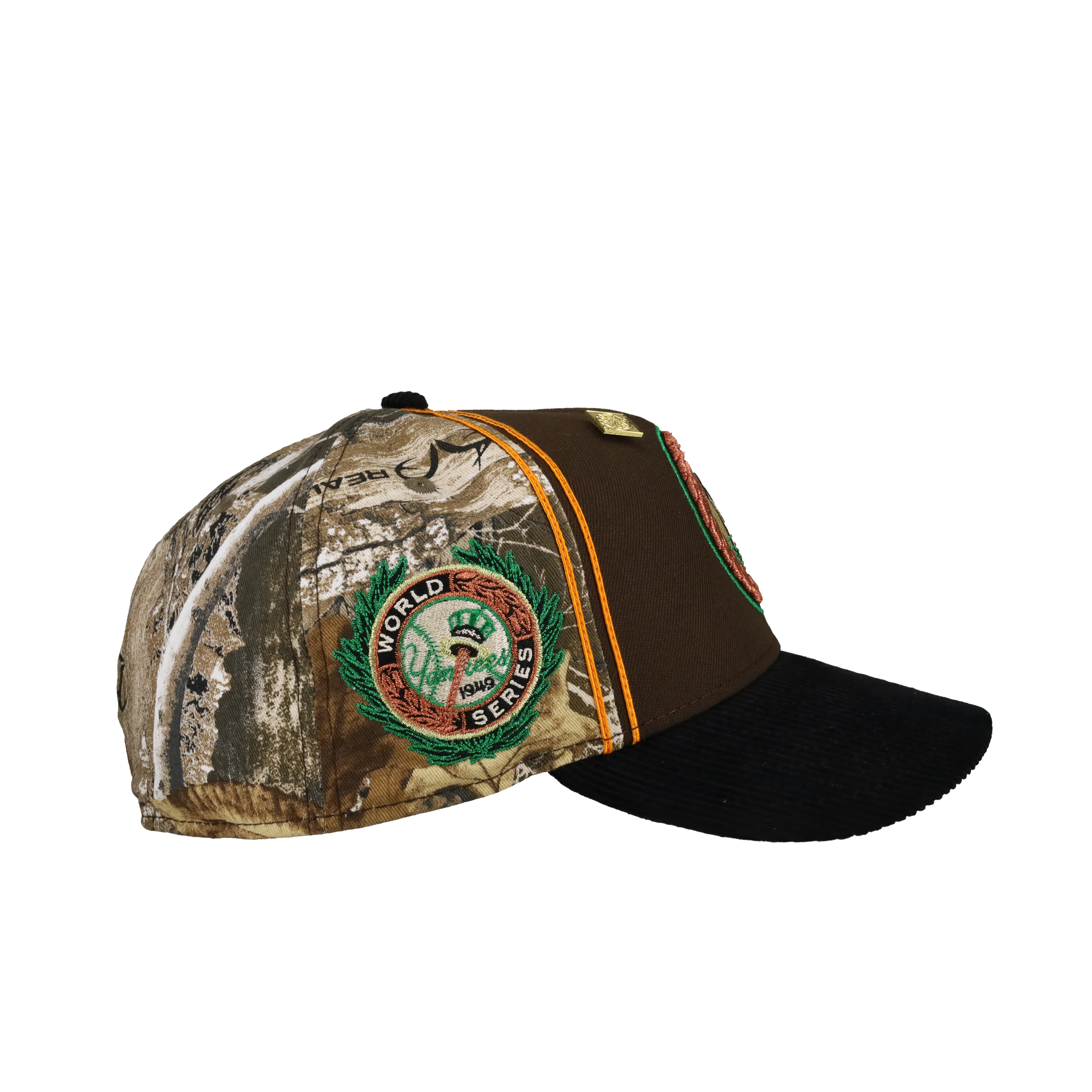 New York Yankees 1949 World Series Walnut Realtree 59Fifty Fitted Hat - Image 2