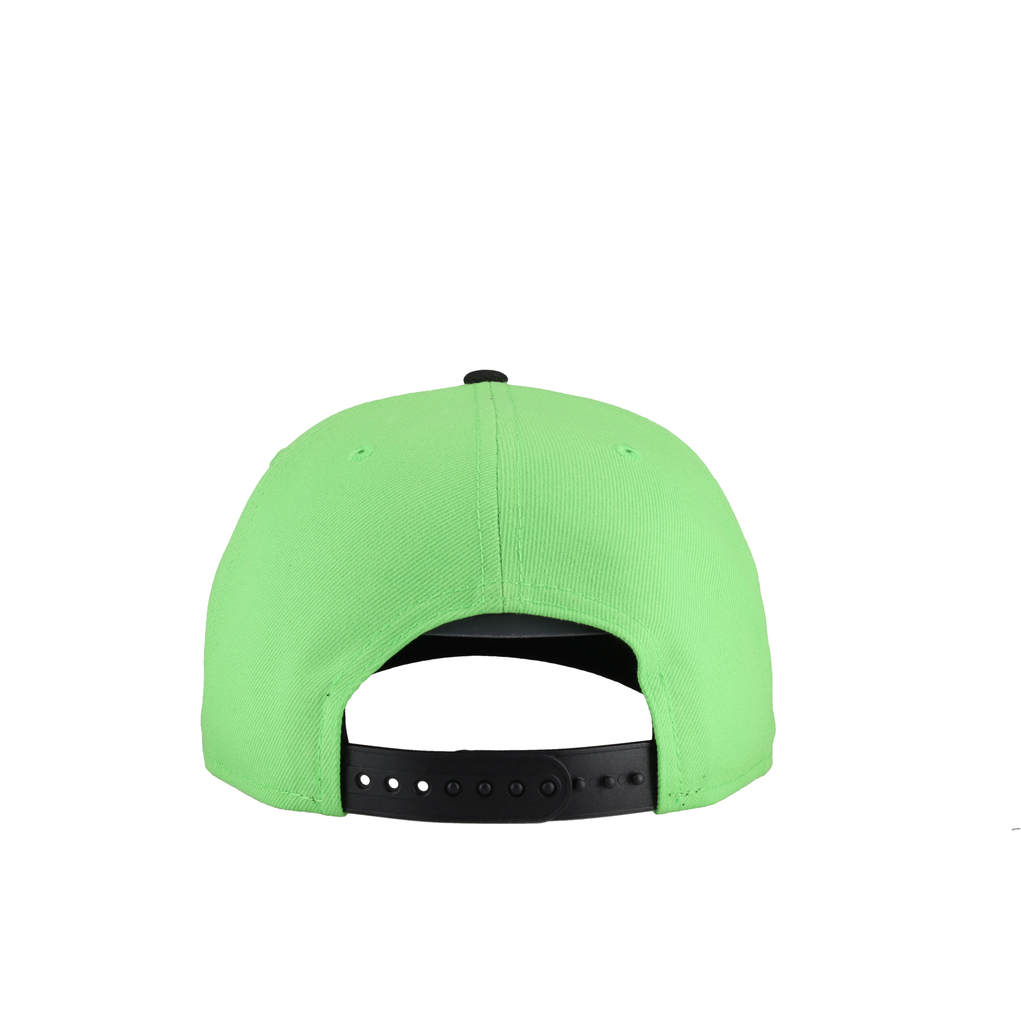 New York Yankees 1998 World Series Script Lime Green 9Fifty A Frame Snapback Hat - Image 6