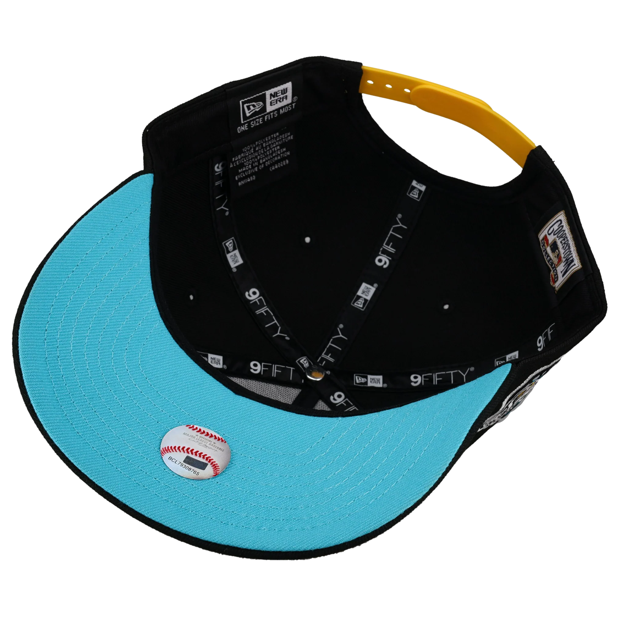 New York Yankees 1998 World Series Spiderweb 9Fifty A Frame Snapback Hat - Image 3