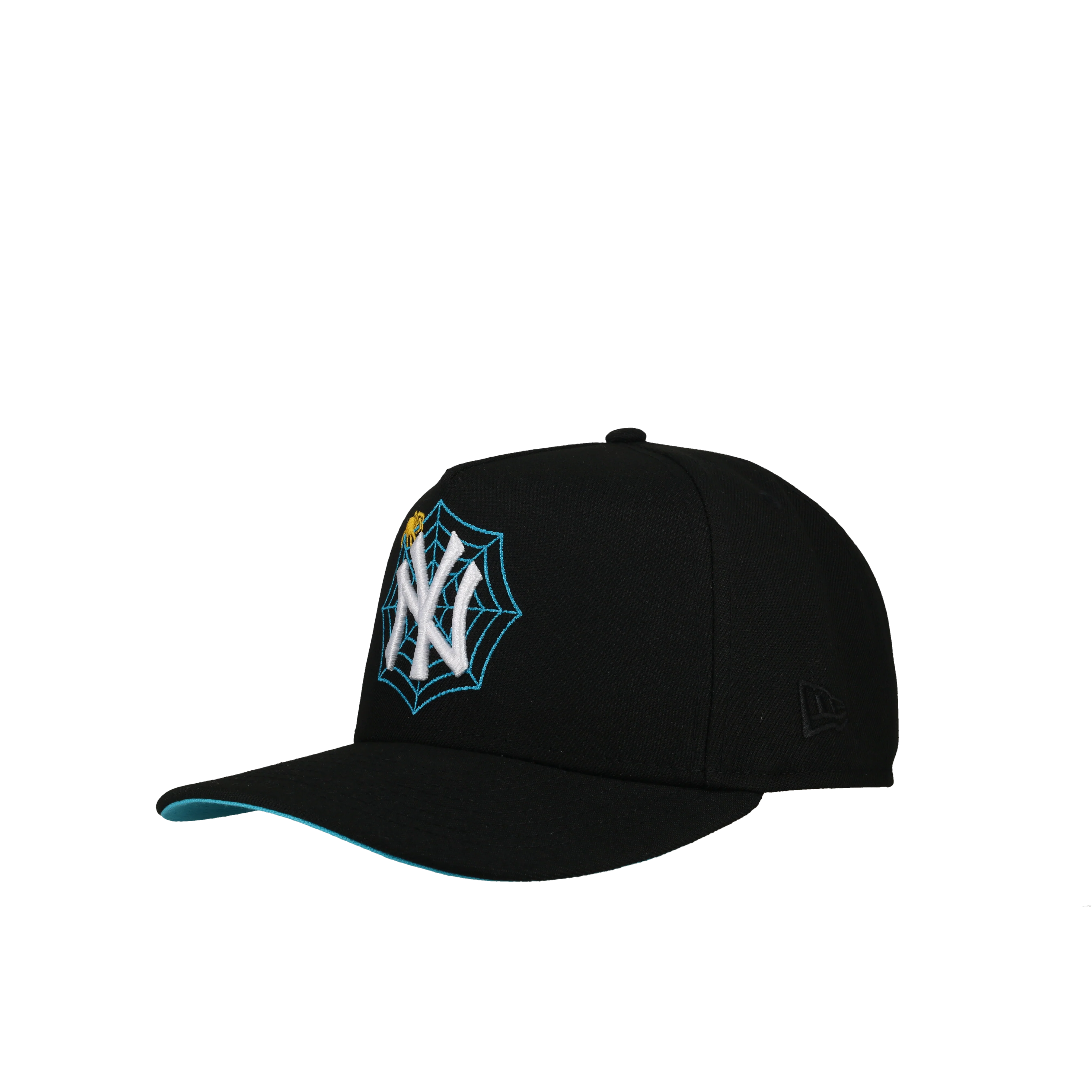 New York Yankees 1998 World Series Spiderweb 9Fifty A Frame Snapback Hat - Image 5