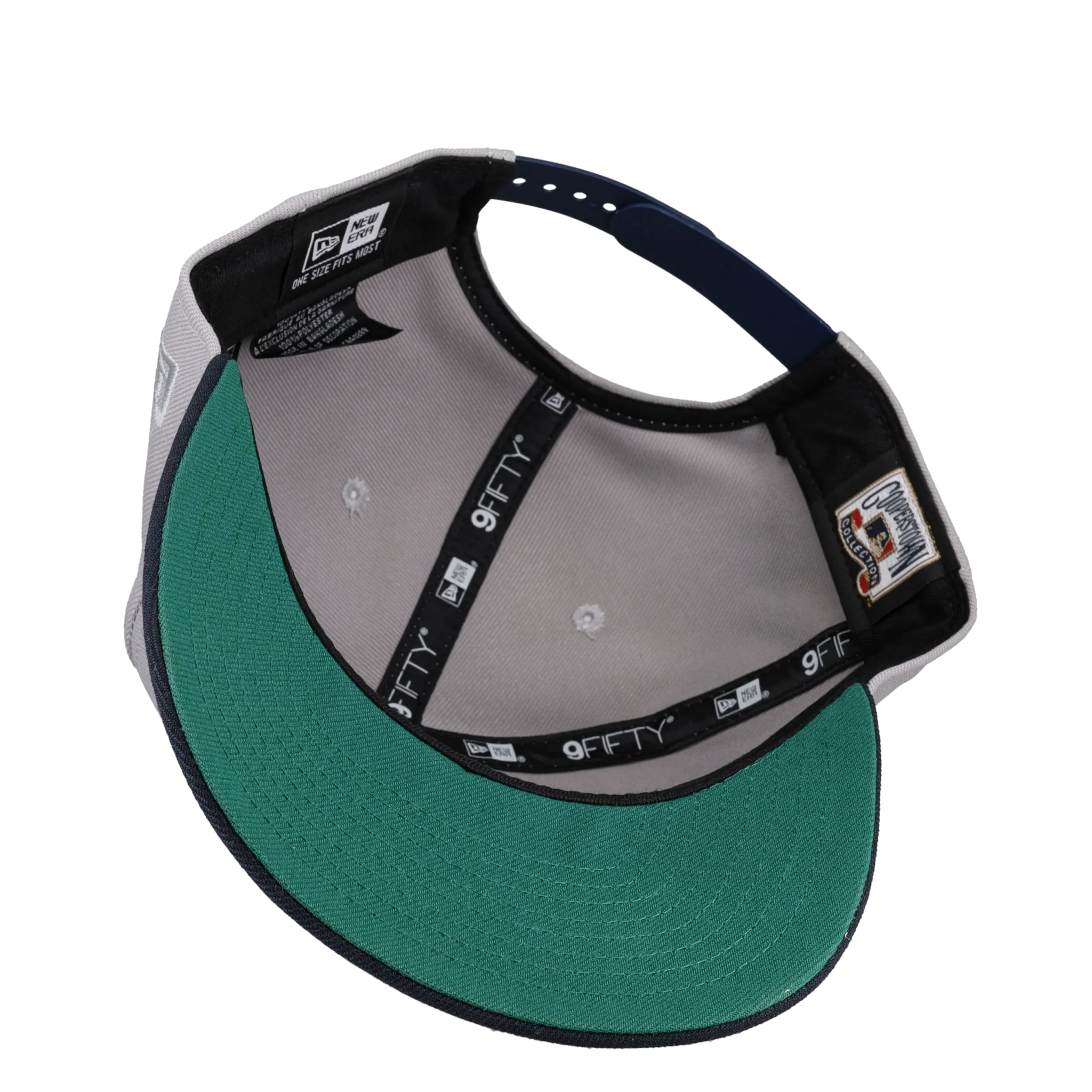 New York Yankees 1998 WS Script 9Fifty A Frame Snapback Hat (Away Jersey) - Image 3