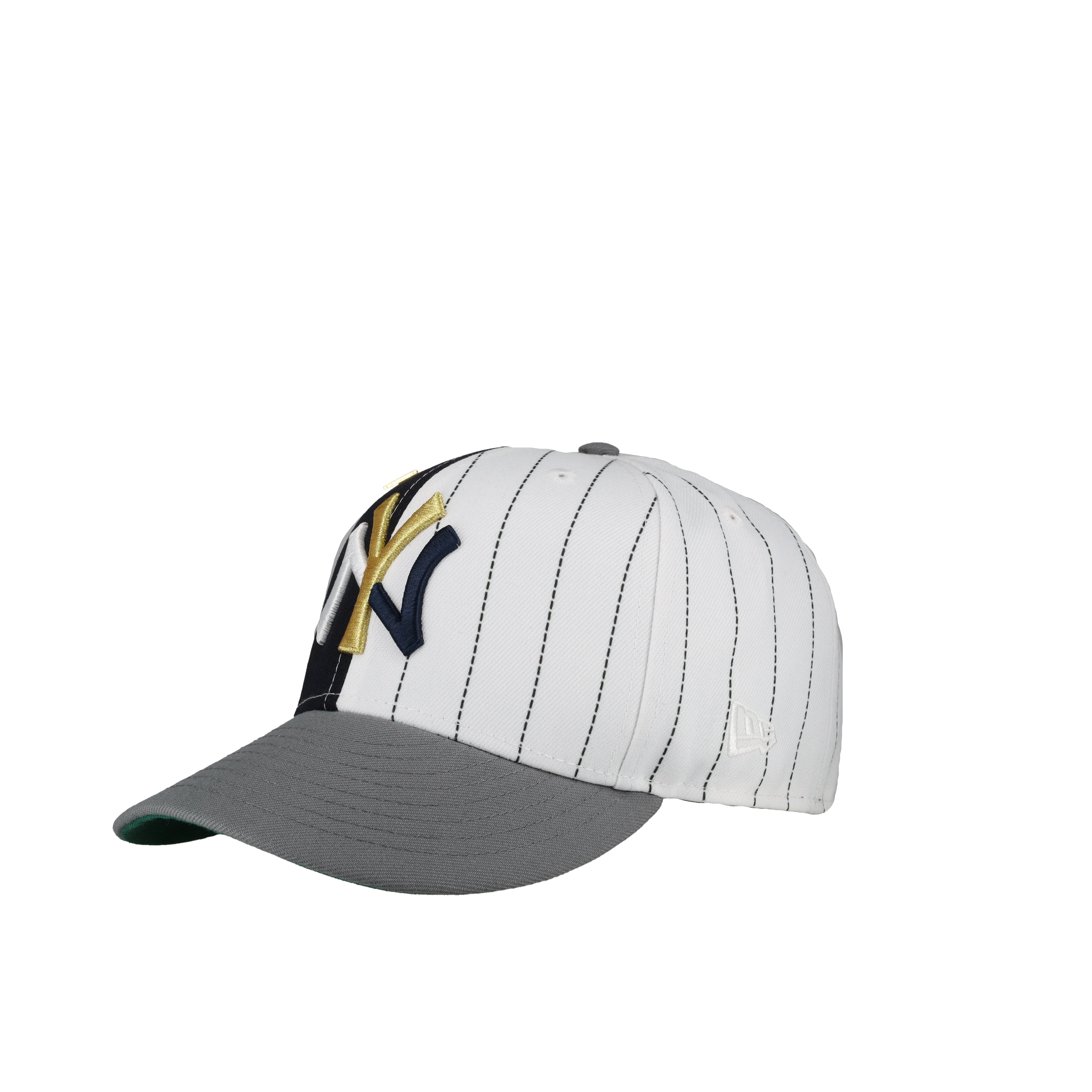 New York Yankees 1999 World Series Split Panel Metallic 59Fifty Fitted Hat - Image 5