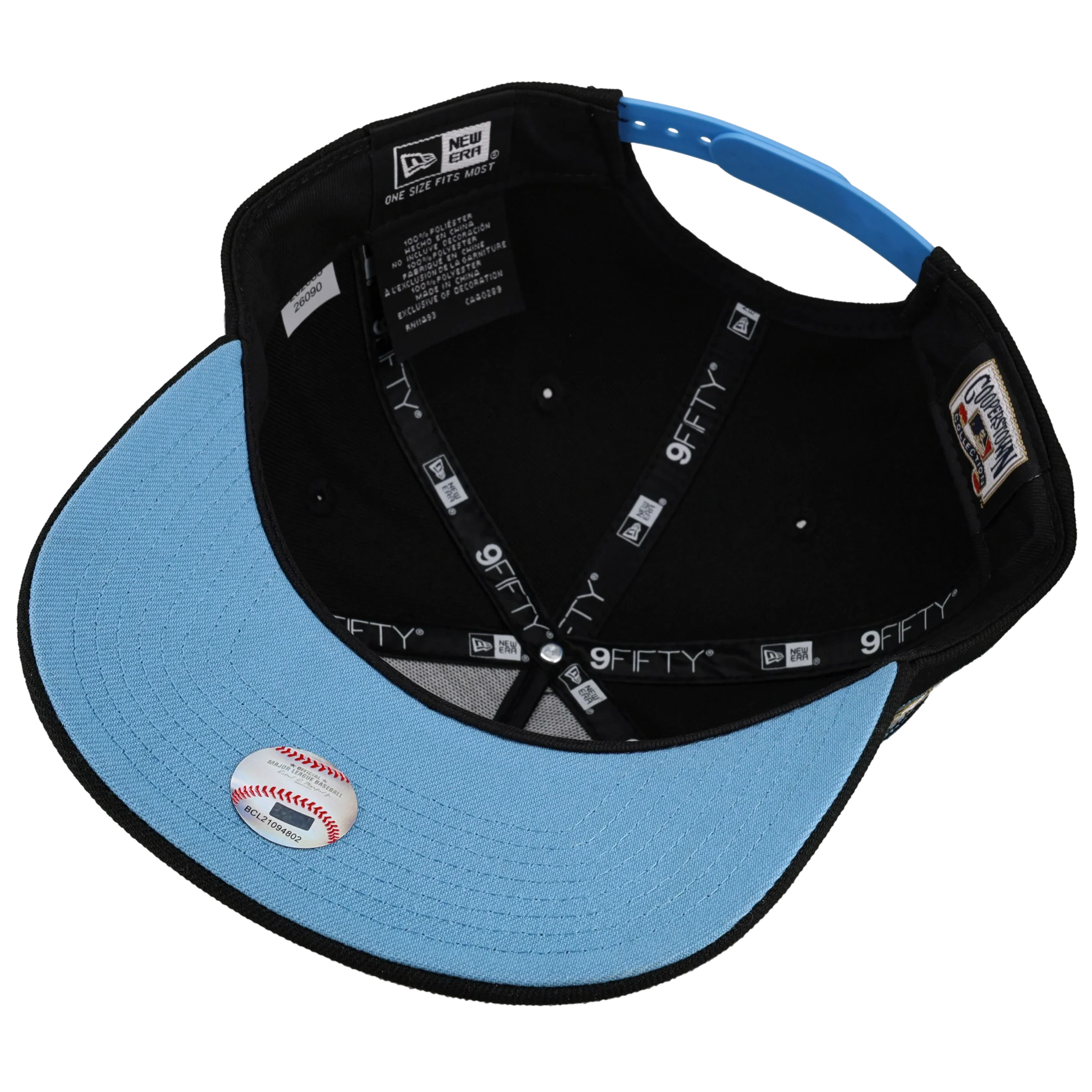 New York Yankees 2009 World Series Script 9Fifty A Frame Snapback Hat - Image 3