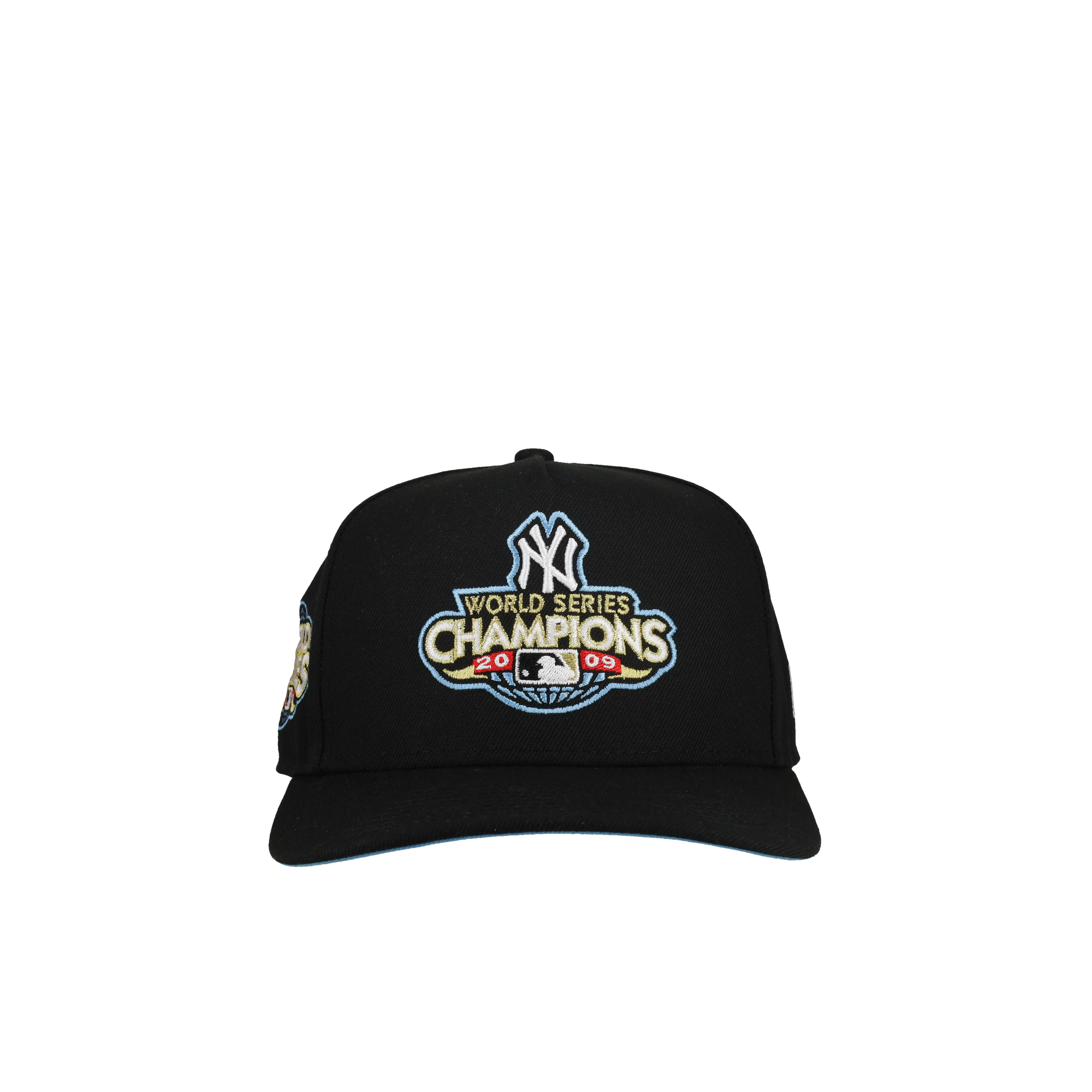 New York Yankees 2009 World Series Script 9Fifty A Frame Snapback Hat - Image 4