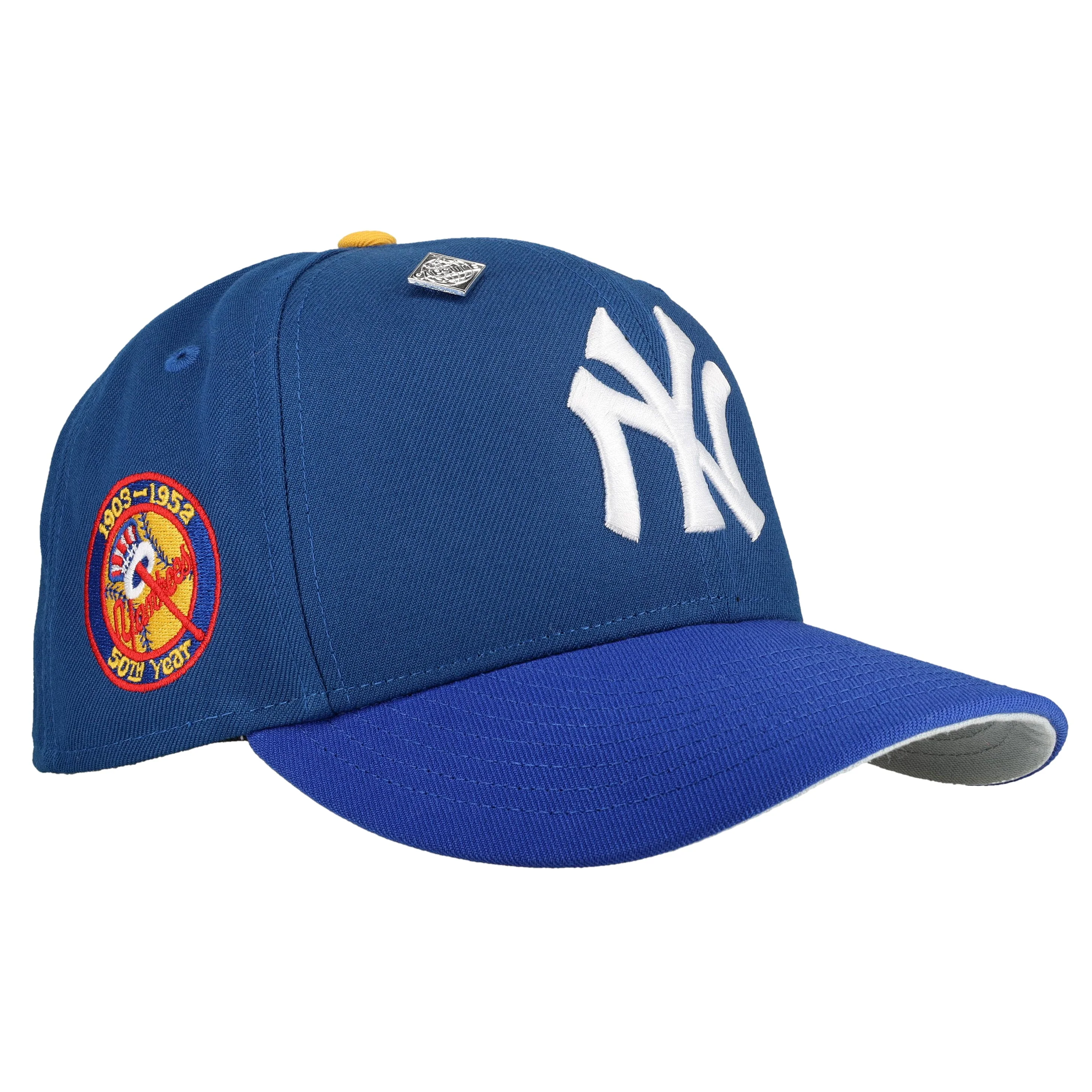 New York Yankees 50th Anniversary Blue 59Fifty Fitted Hat
