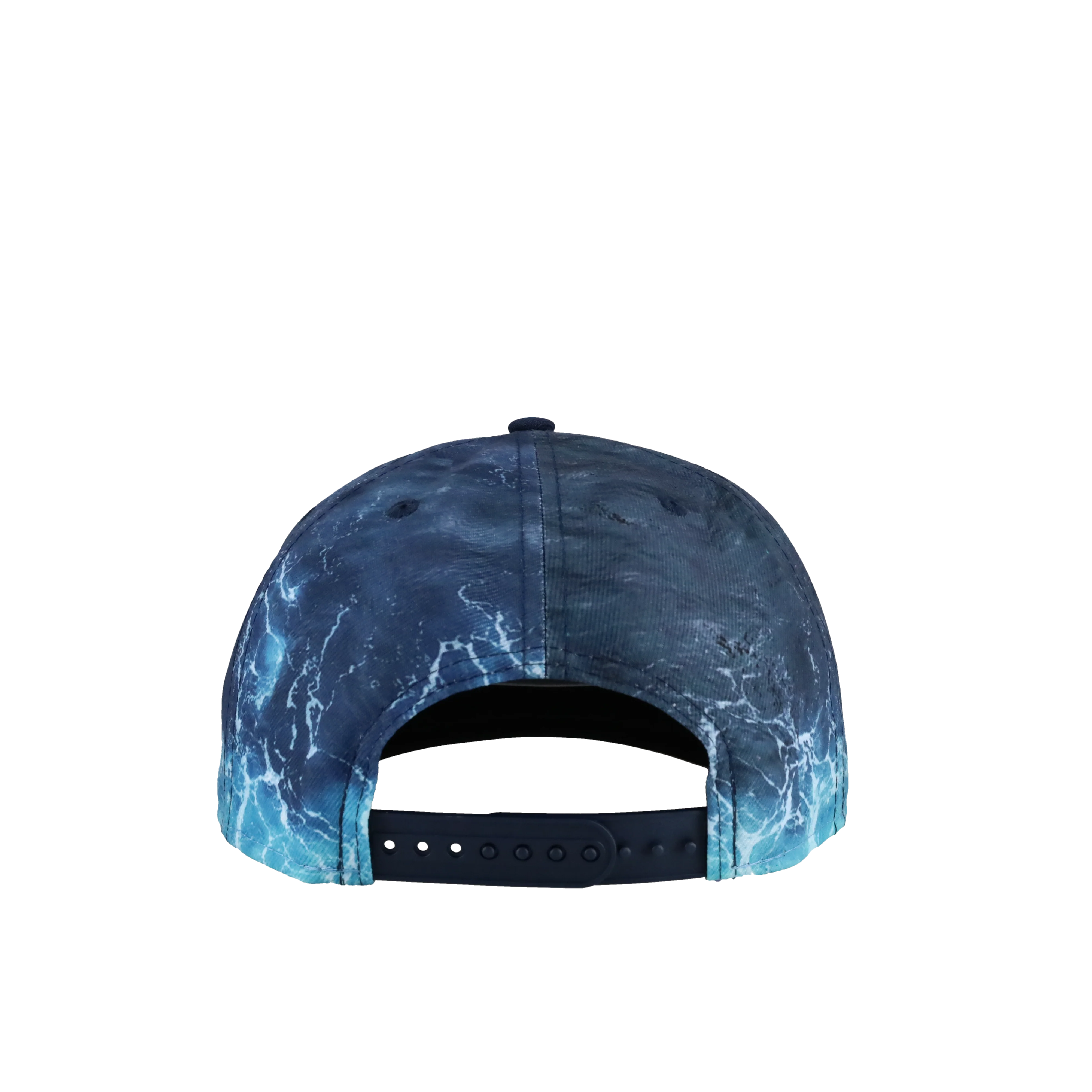New York Yankees Blue Waves 9Fifty A Frame Snapback Hat - Image 6