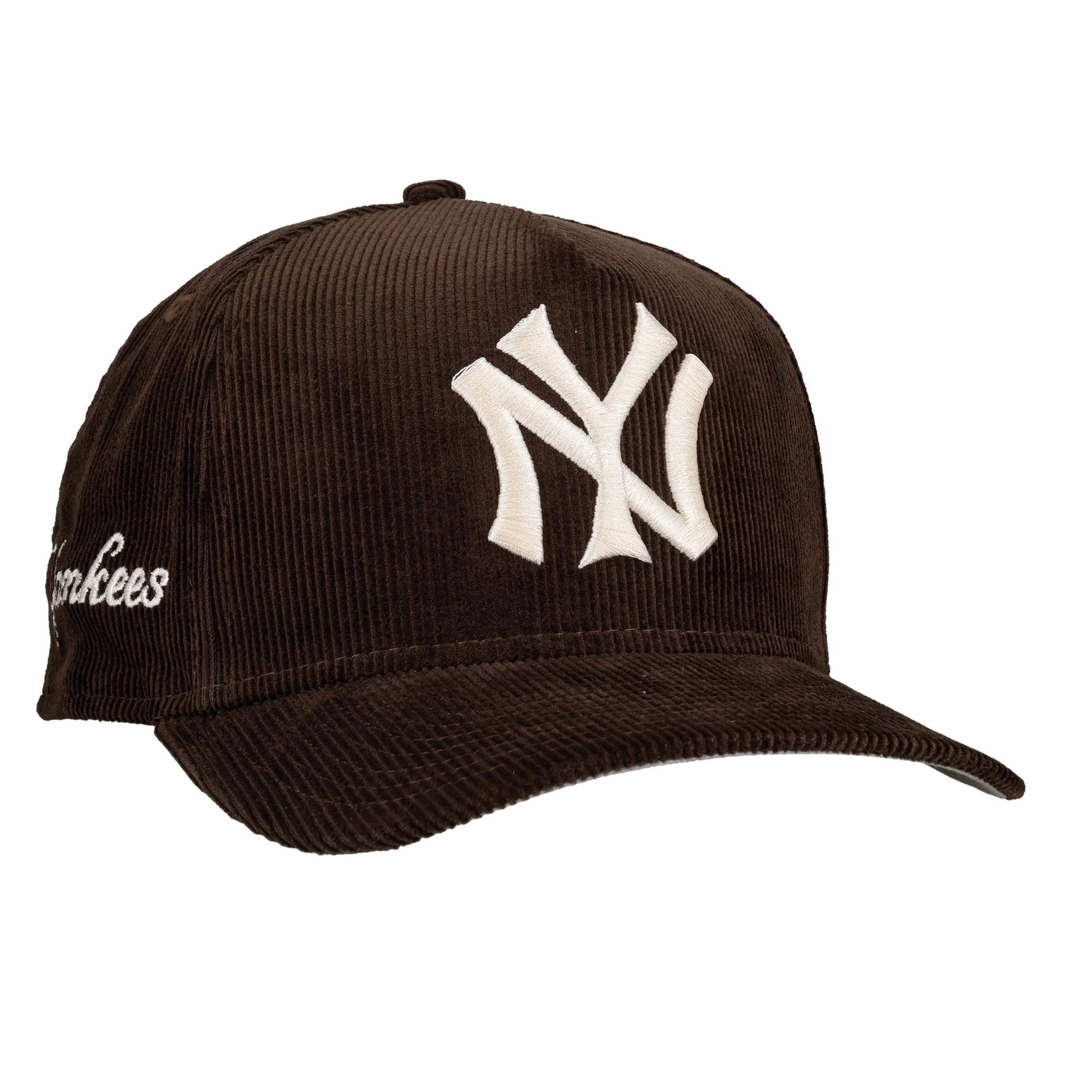 New York Yankees Brown Corduroy 9Fifty A Frame Snapback Hat