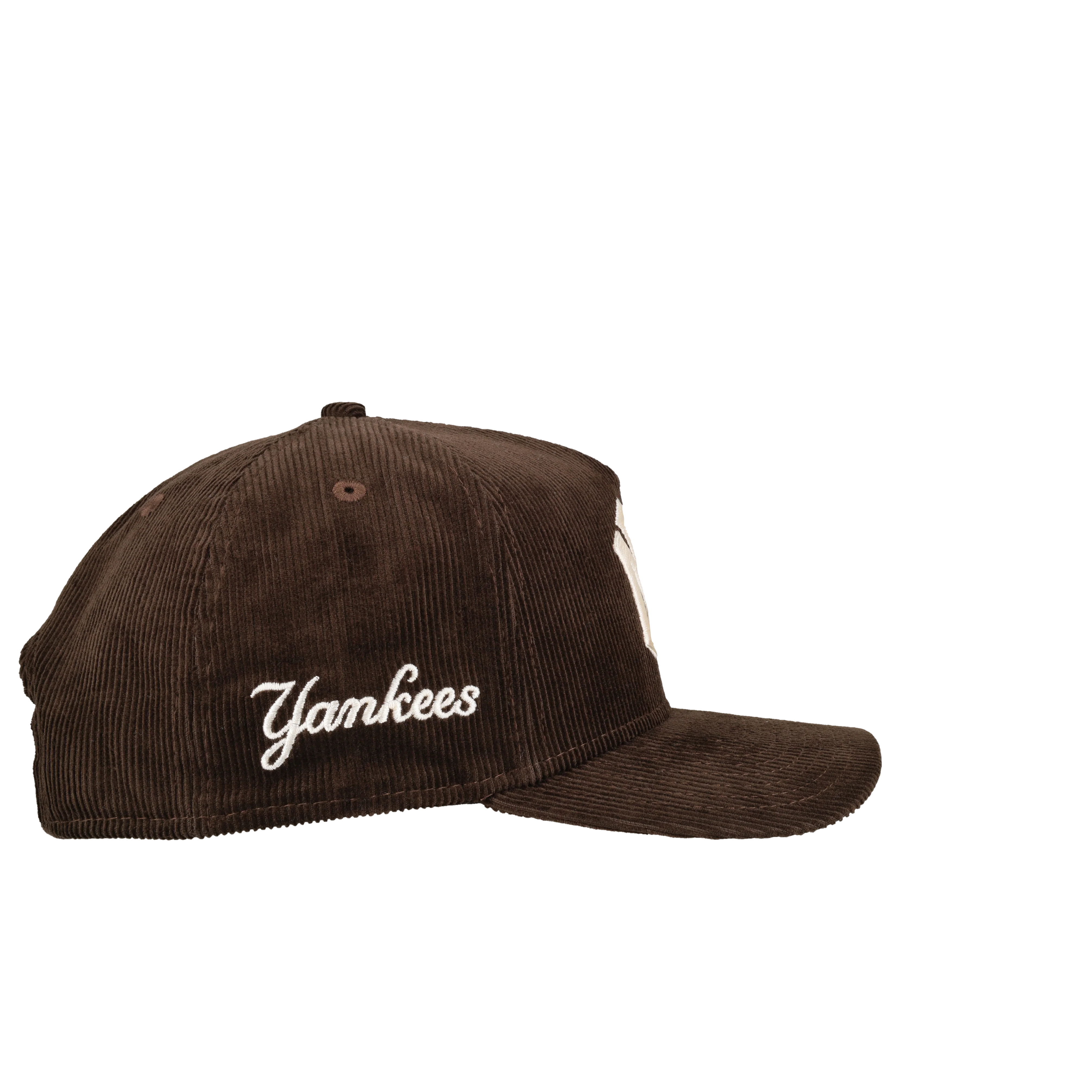 New York Yankees Brown Corduroy 9Fifty A Frame Snapback Hat - Image 2