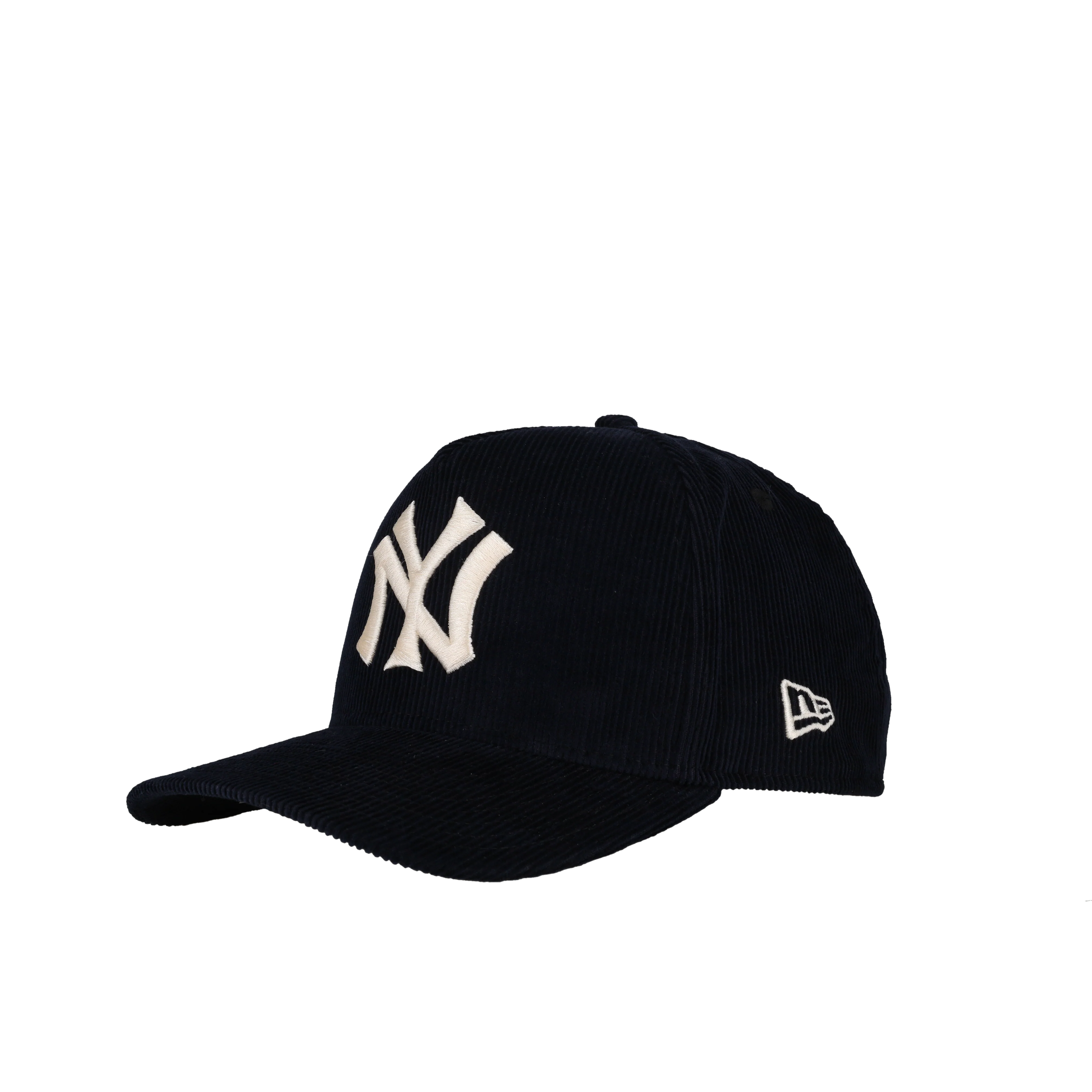 New York Yankees Navy Corduroy Script 9Fifty A Frame Snapback Hat - Image 5