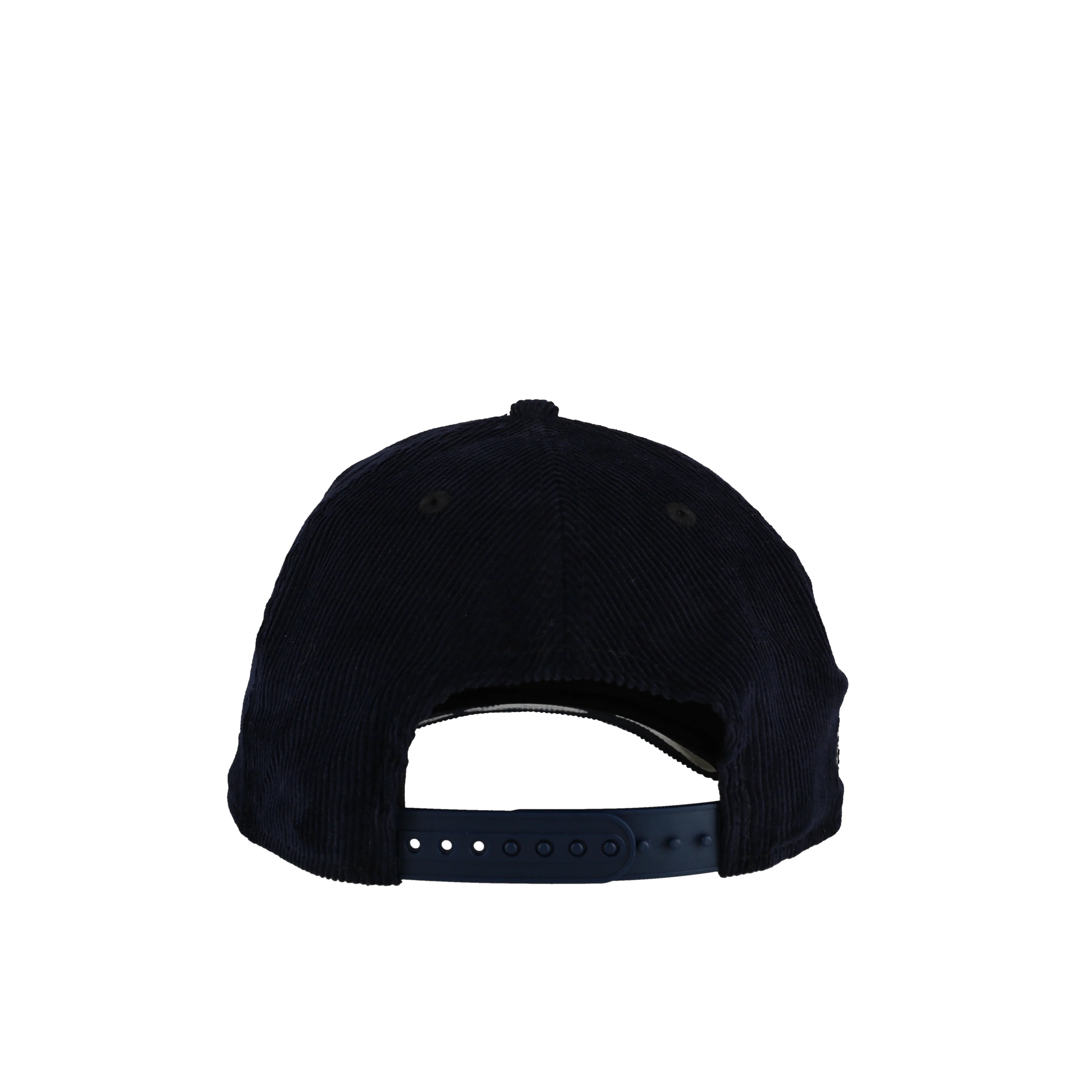 New York Yankees Navy Corduroy Script 9Fifty A Frame Snapback Hat - Image 6