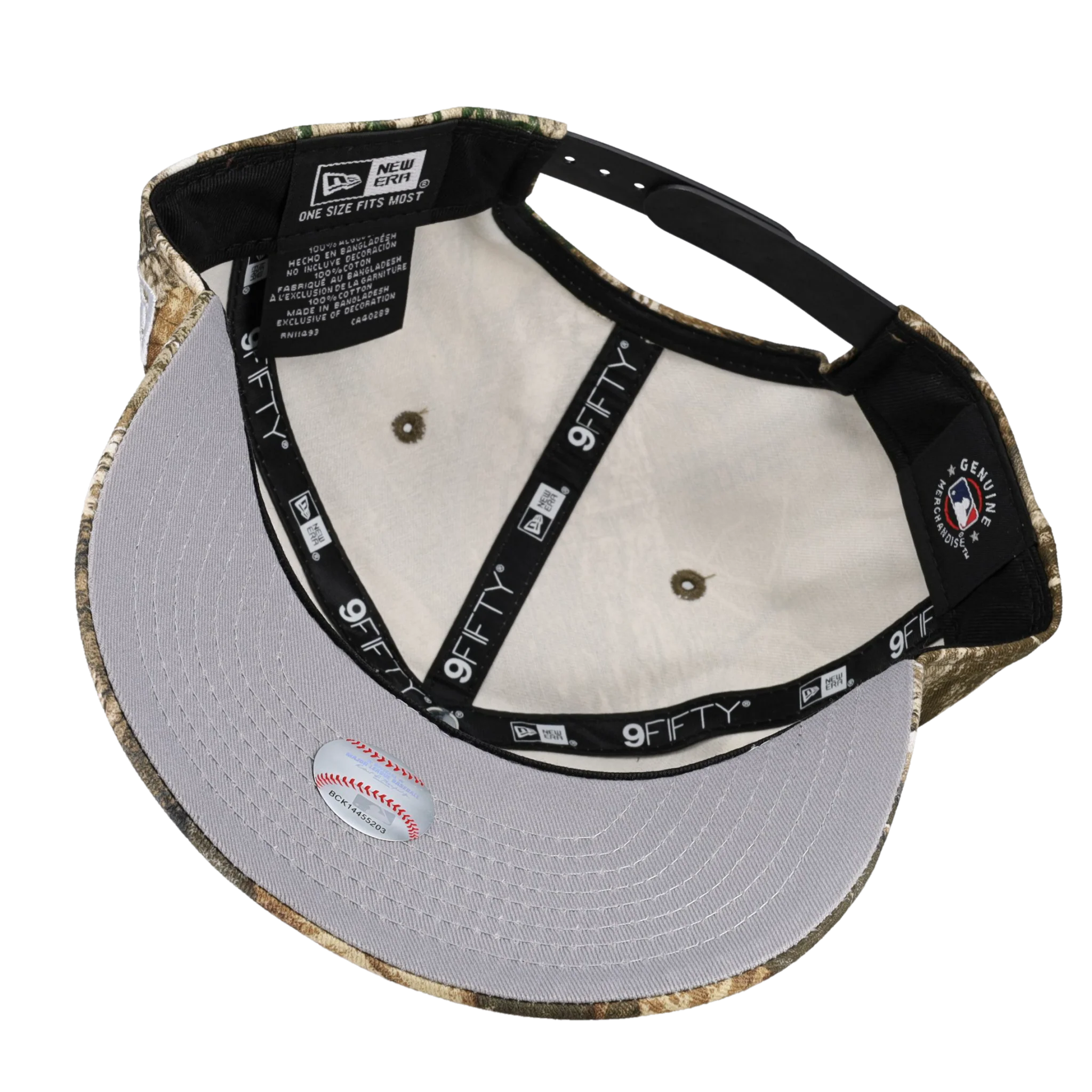Capsule Hats -  New York Yankees New Era 9Fifty A Frame Snapback Hat (Real Tree) - Image 2