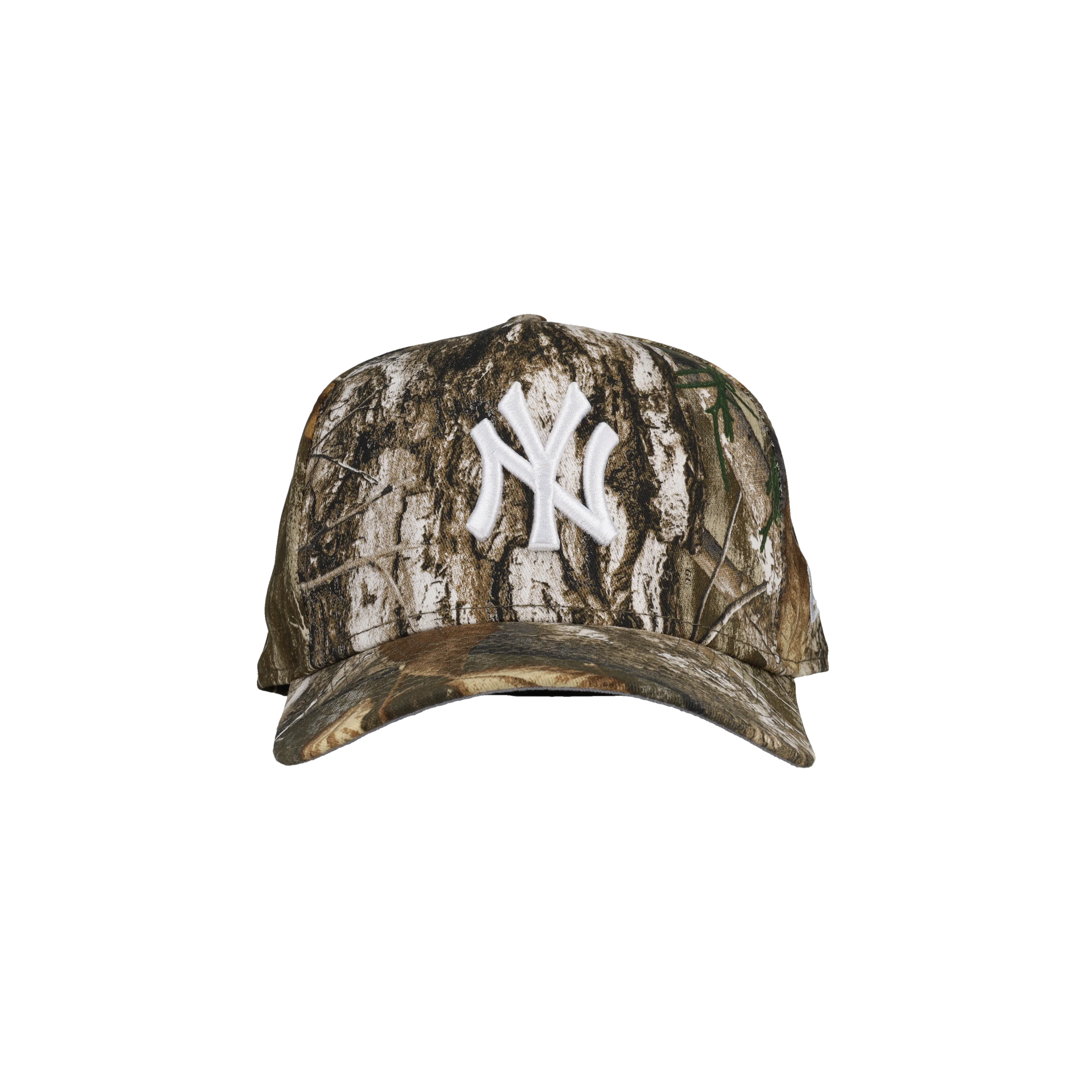 Capsule Hats -  New York Yankees New Era 9Fifty A Frame Snapback Hat (Real Tree) - Image 3