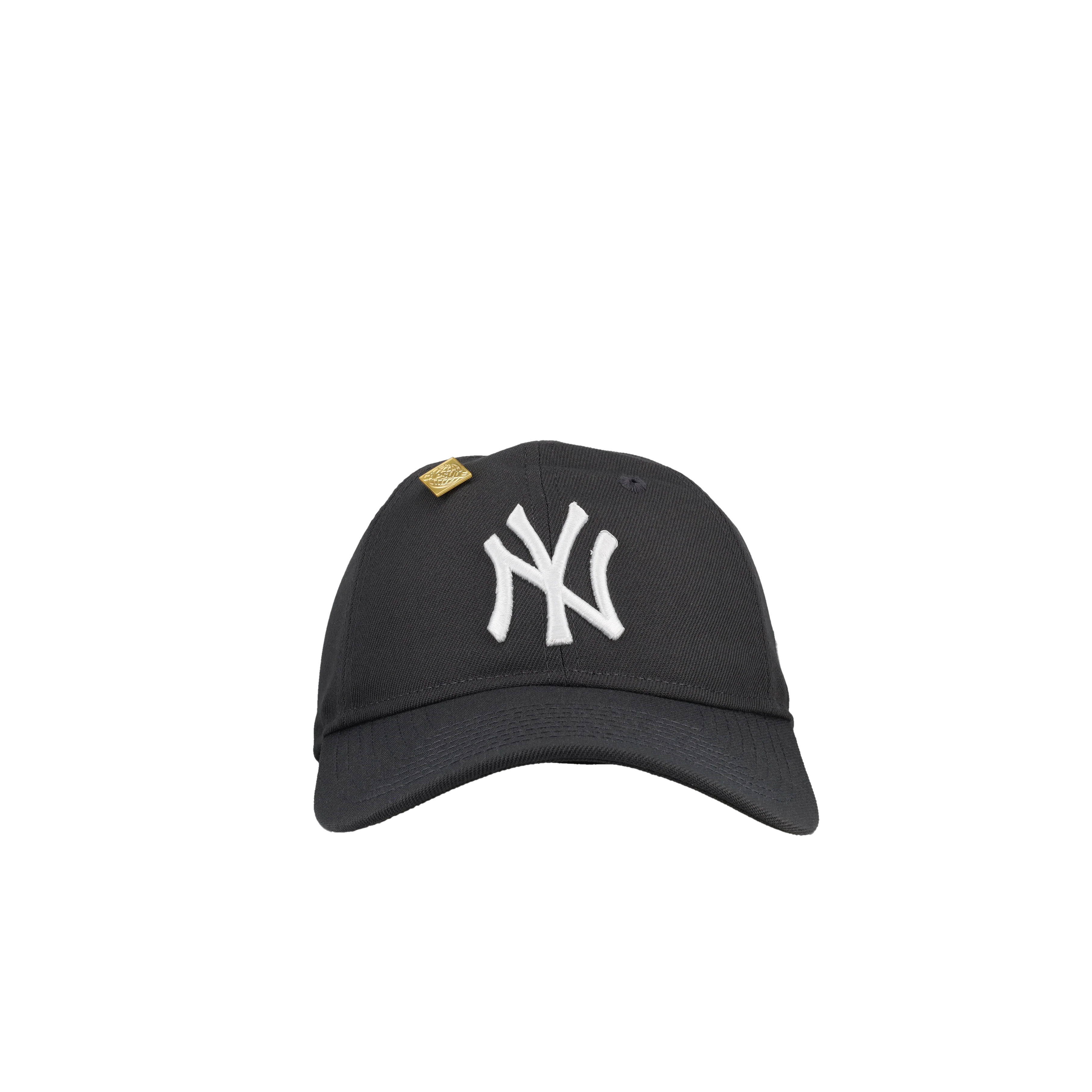 New York Yankees New Era 9Twenty Adjustable Hat (Graphite) NP - Image 3