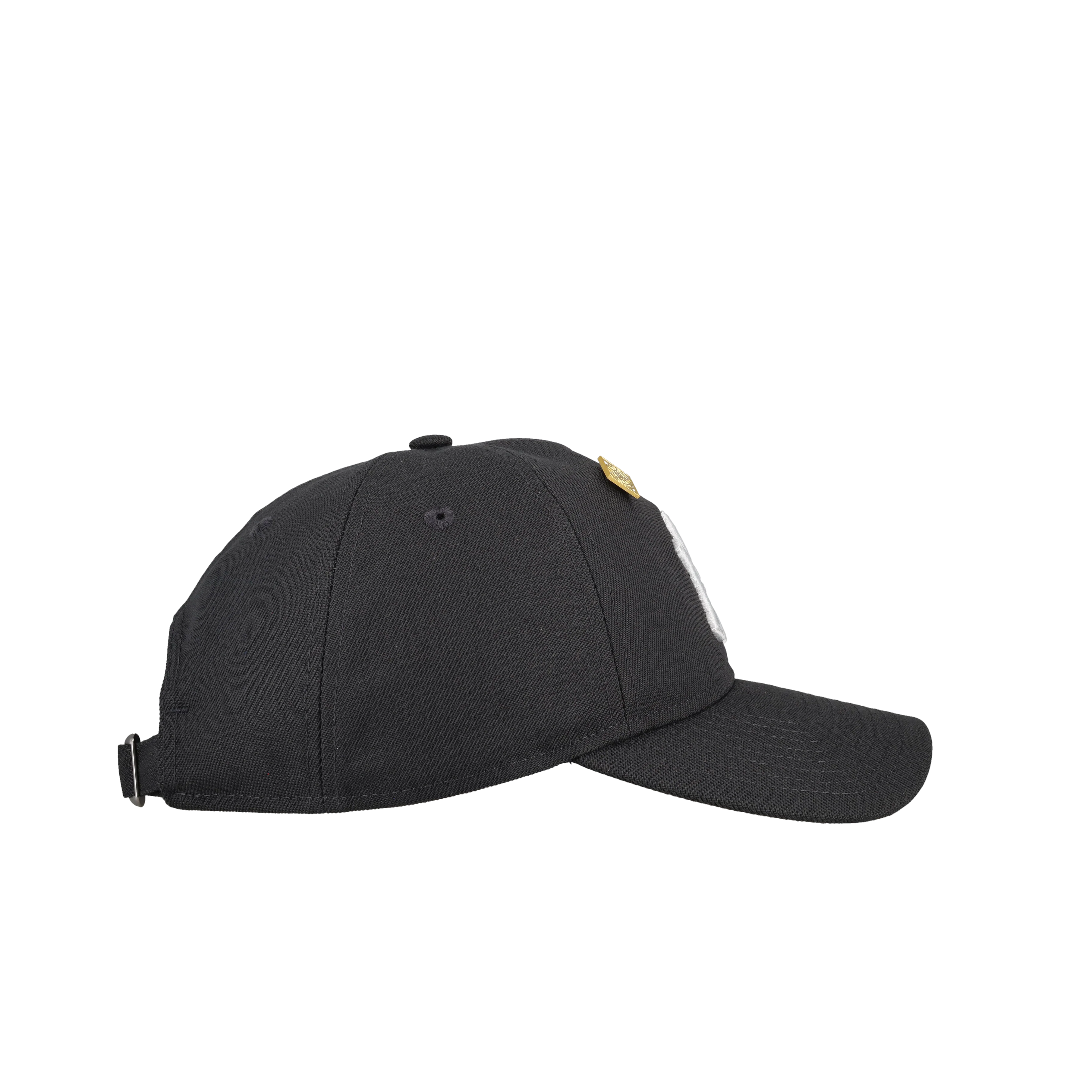 New York Yankees New Era 9Twenty Adjustable Hat (Graphite) NP - Image 5