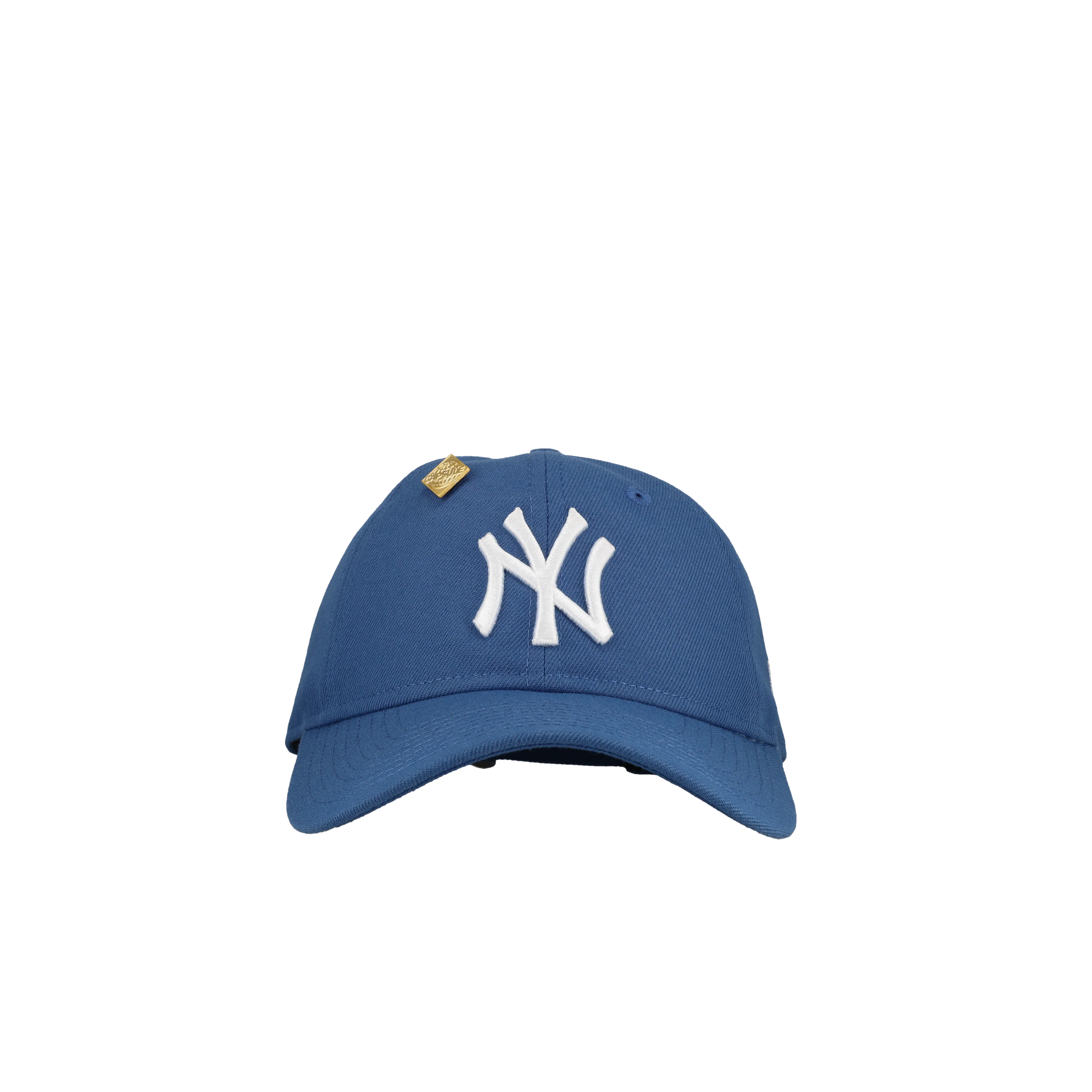 New York Yankees New Era 9Twenty Adjustable Hat (Indigo Blue) NP - Image 3