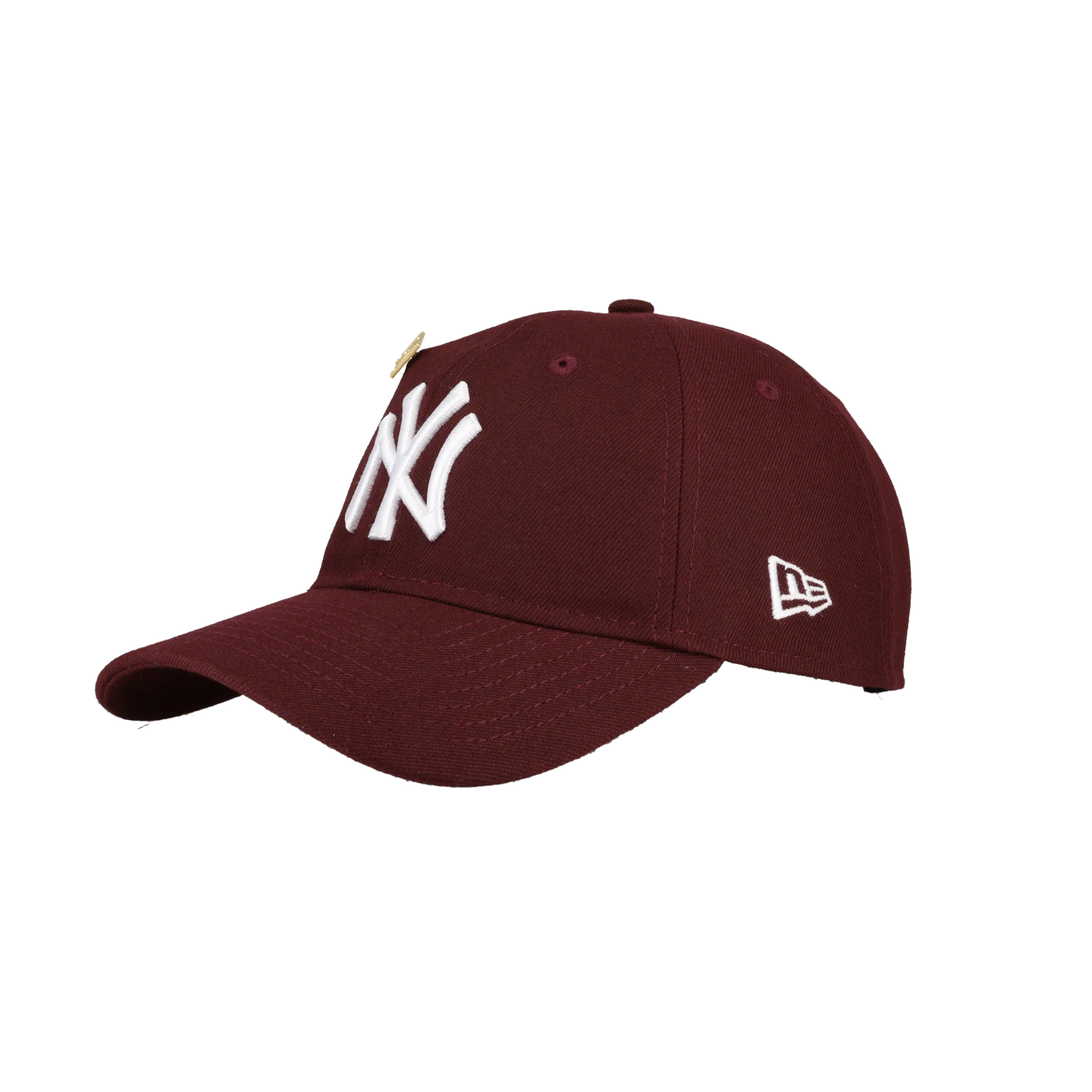 New York Yankees New Era 9Twenty Adjustable Hat (Maroon) NP - Image 5