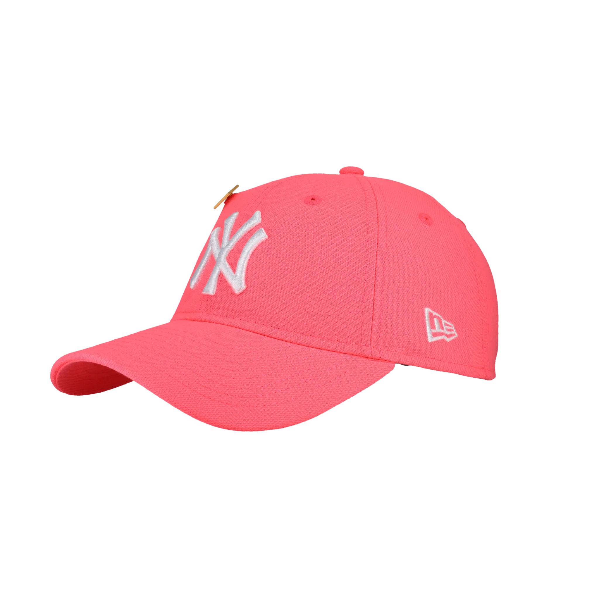 New York Yankees New Era 9Twenty Adjustable Hat (Pink Glow) NP - Image 5