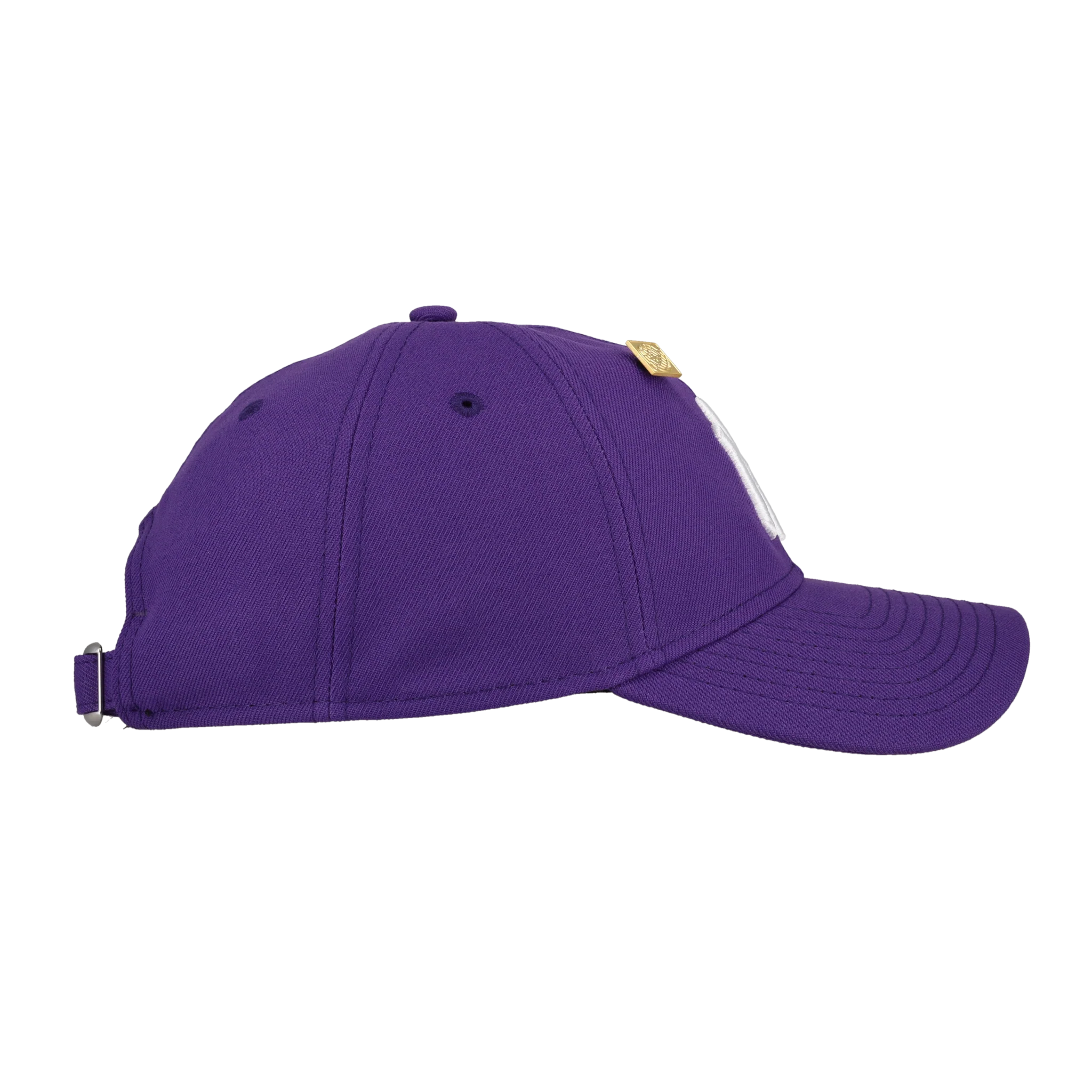 New York Yankees New Era 9Twenty Adjustable Hat (True Purple) NP - Image 3