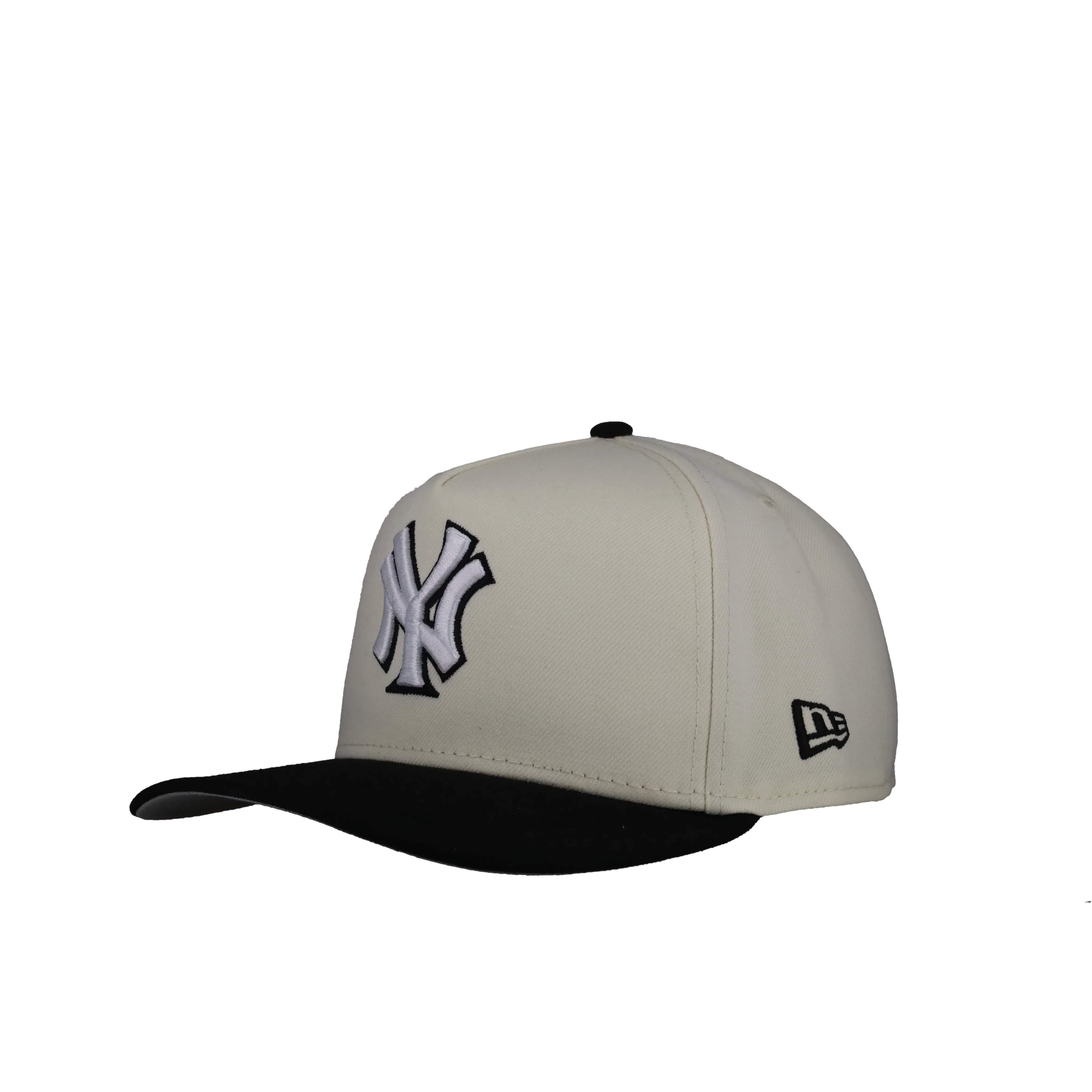 New York Yankees Off White/Black Bronx Bombers 9Fifty A Frame Snapback Hat - Image 5