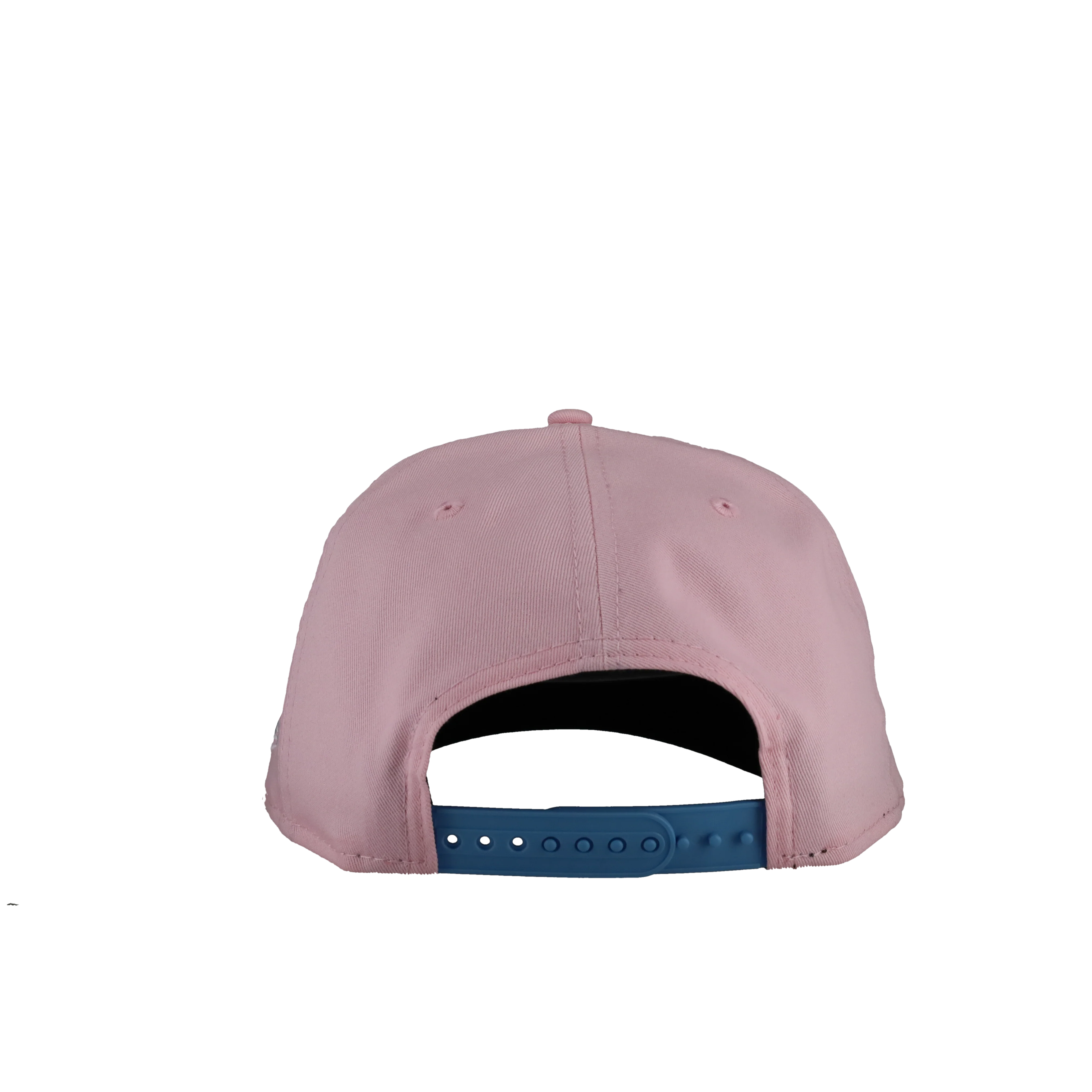 New York Yankees Pink/Sky Blue 1998 WS 9Fifty A Frame Snapback Hat - Image 6