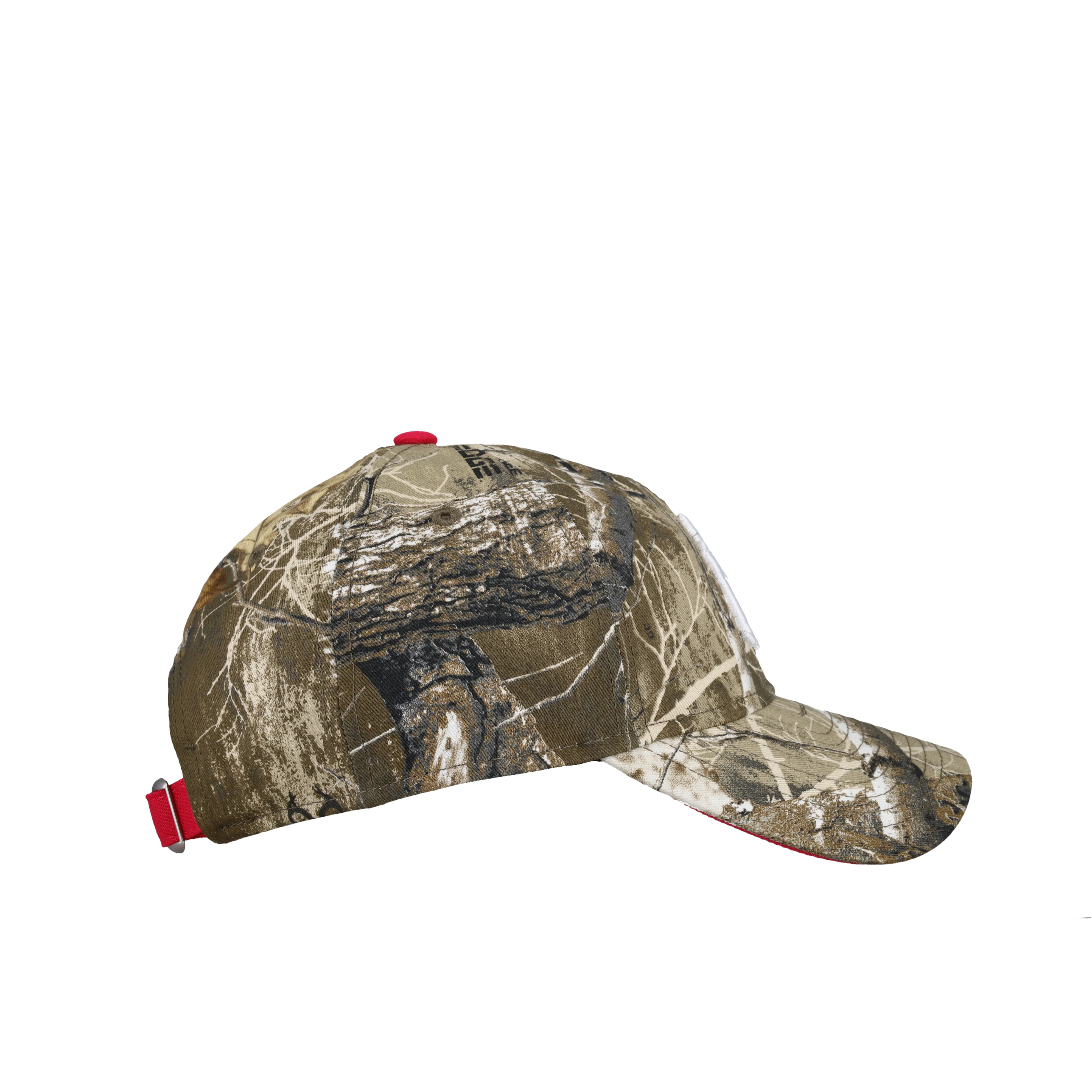 New York Yankees Premium New Era 9Twenty Realtree Bright Pink Adjustable Hat - Image 2
