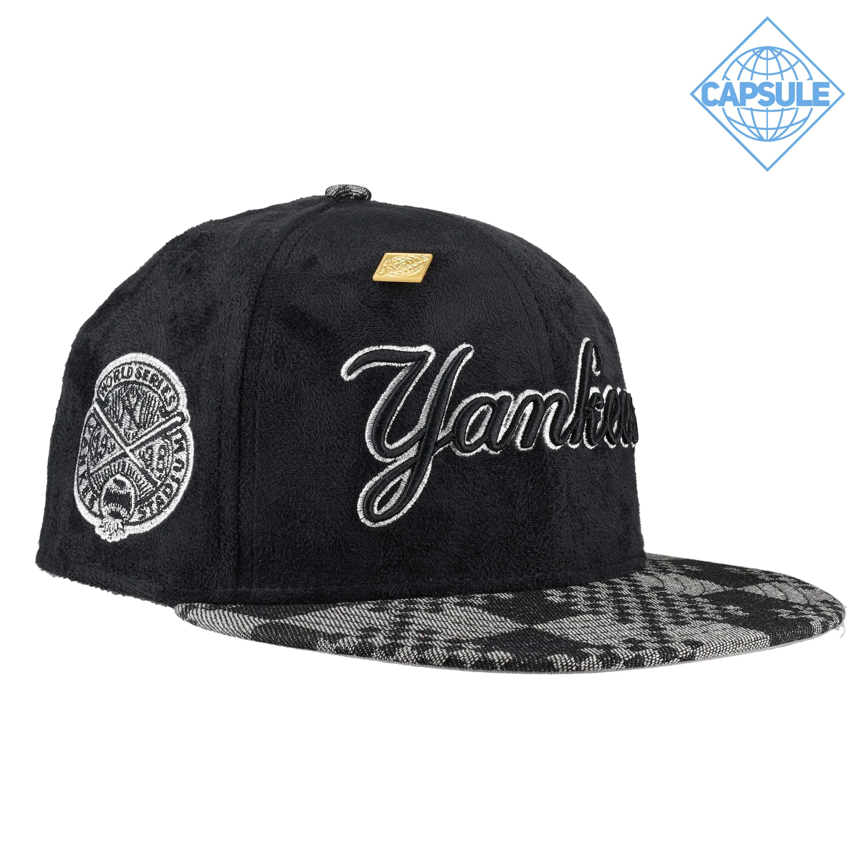 Capsule Hats - New York Yankees Suede 1938 World Series Patch 59Ffity Fitted Hat