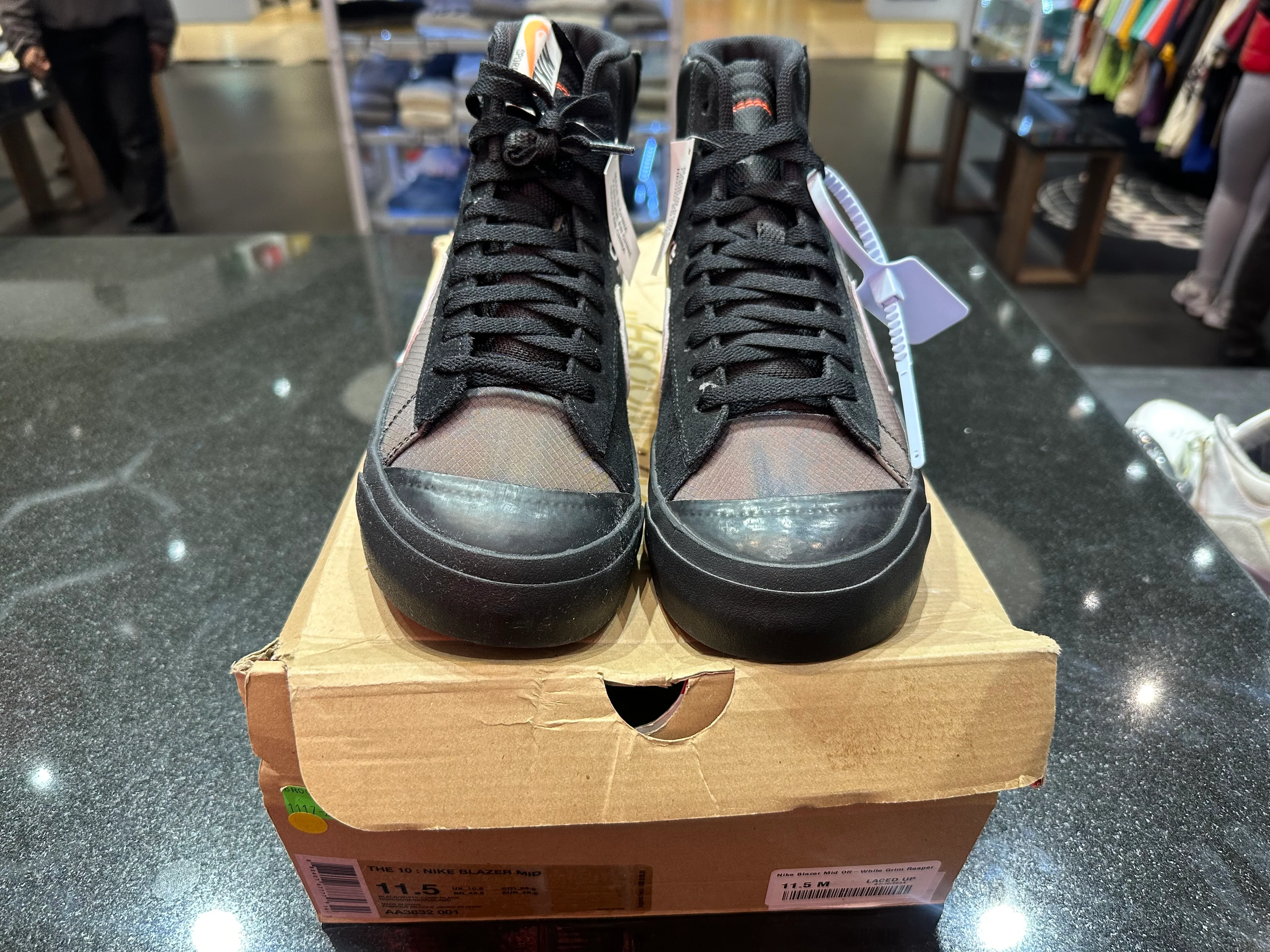 Nike Blazer Mid Off-White Grim Reaper Conditional - Image 3