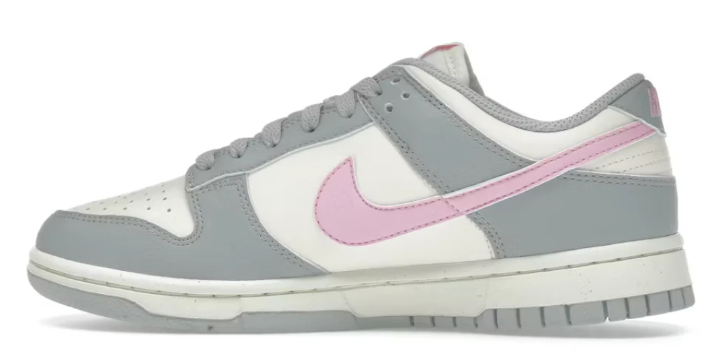 Nike Dunk Low Next Nature Light Smoke Grey Pink Rise (W) - Image 2