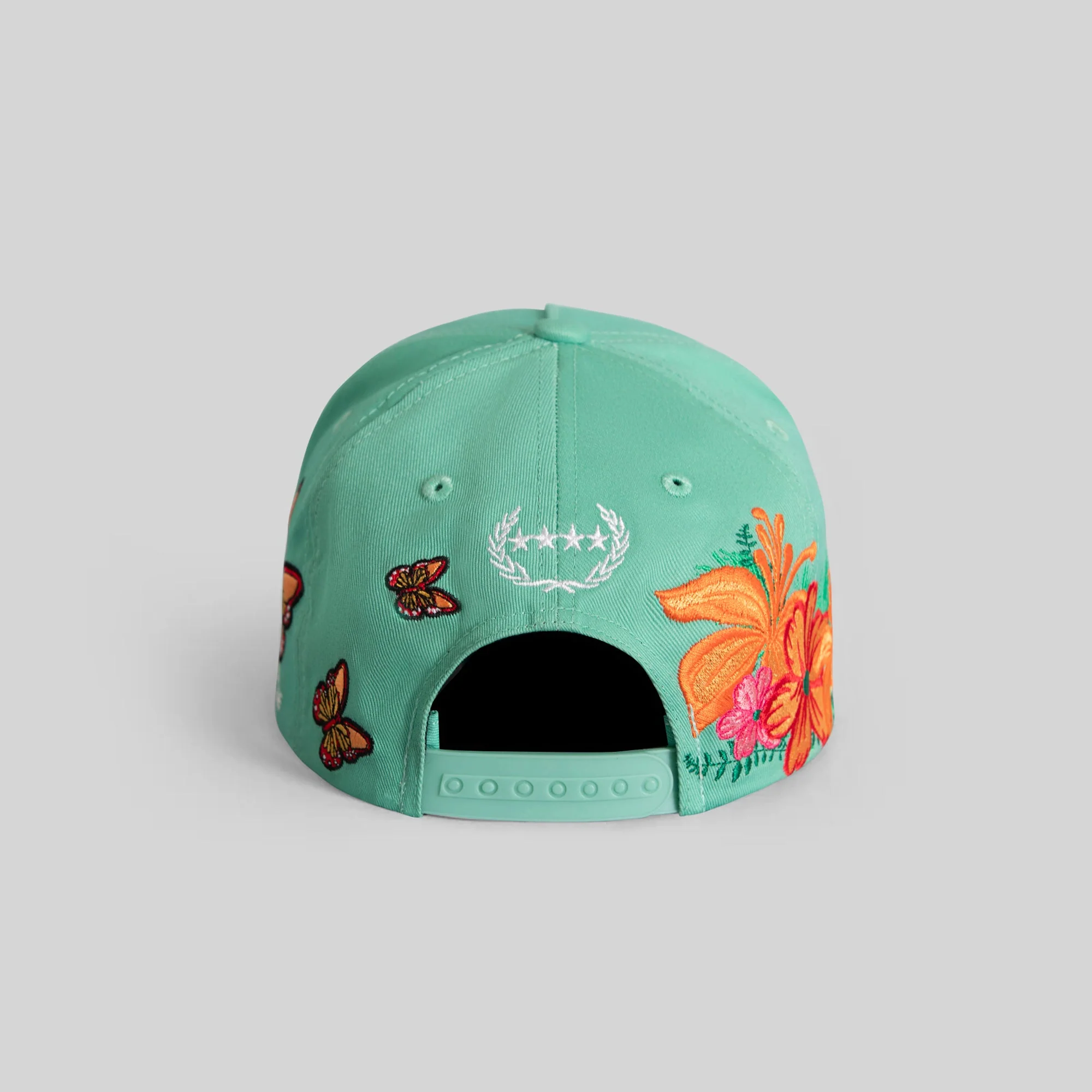 Field Grade NO F*CKS GIVEN MINT FLORAL TRUCKER - Image 8